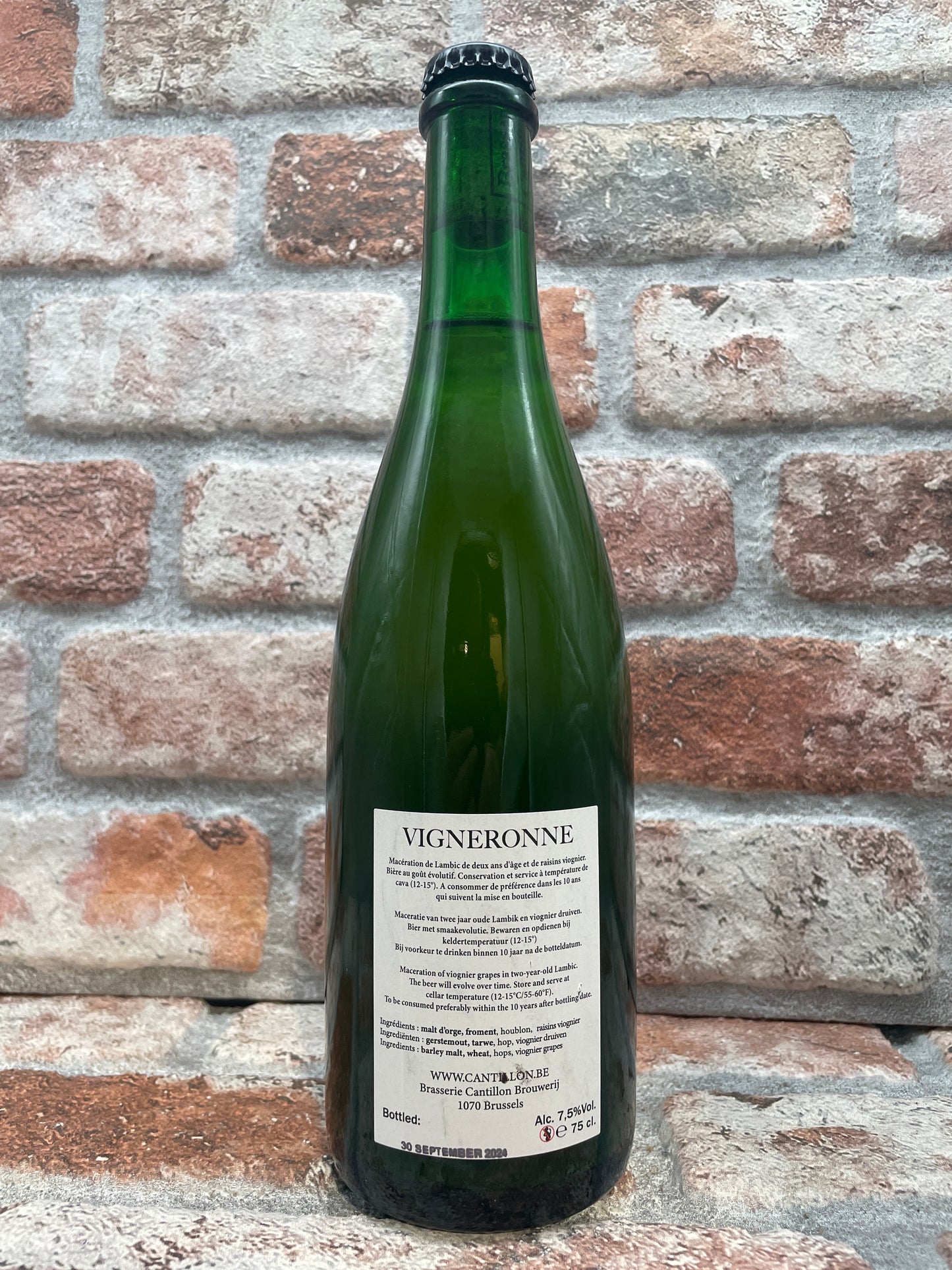 Cantillon Vigneronne 2024 Lambiek/Geuze - 75 CL