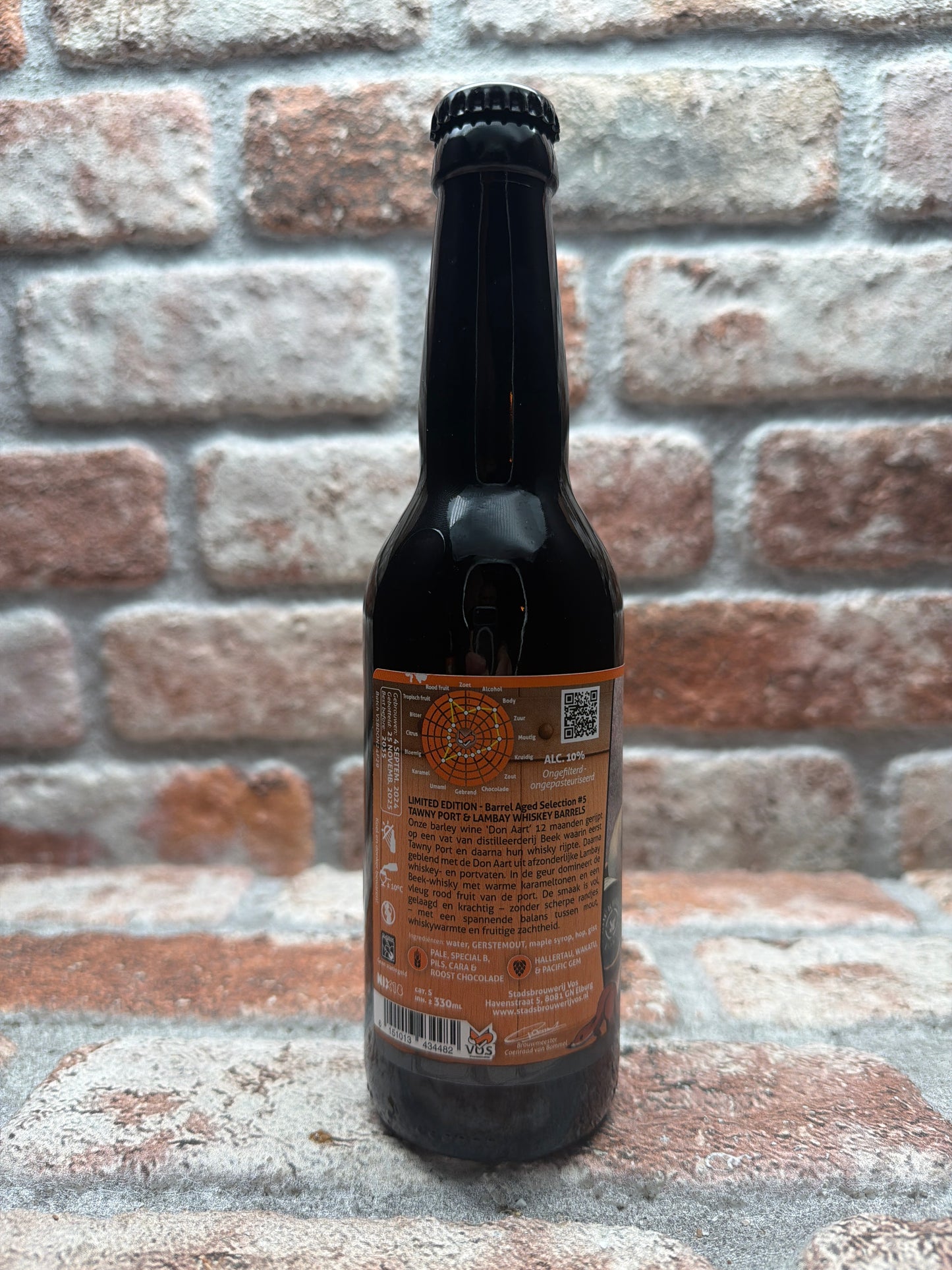 Stadsbrouwerij Vos Houten Vos (Barrel Aged) #5 - Tawny Port & Lambay Whiskey Barleywine - 33 CL