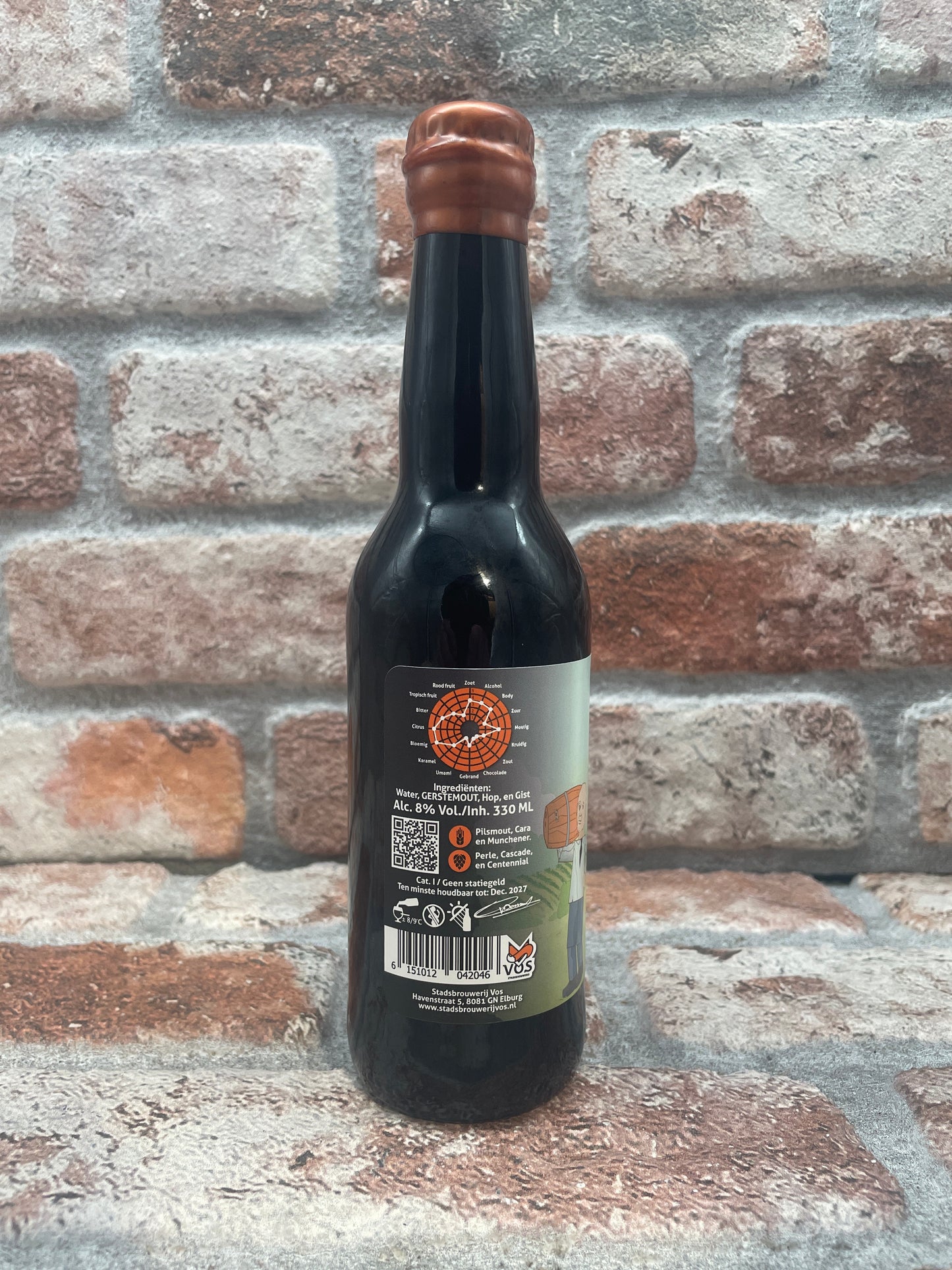 Stadsbrouwerij Vos Houten Vos (Barrel Aged) #3 Tripel - 33 CL