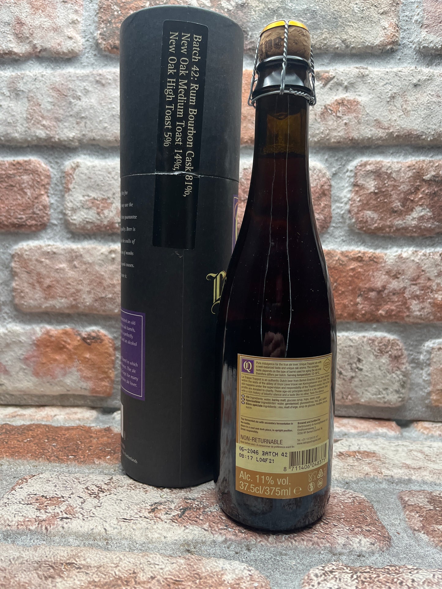 La Trappe Oak Aged Batch #42 2021 Quadrupel - 37.5 CL