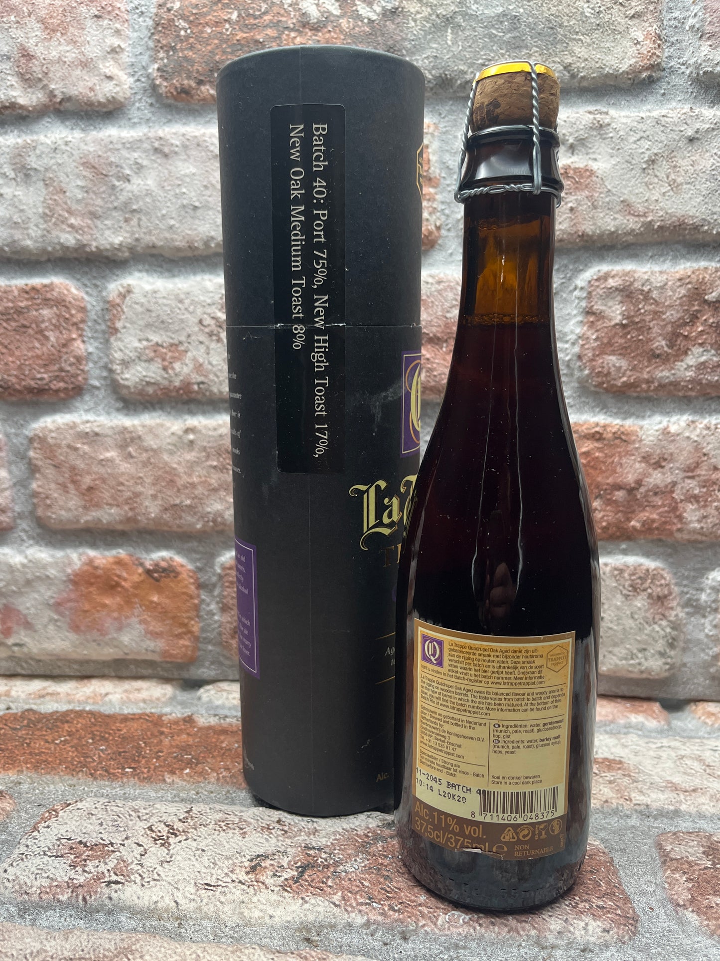 La Trappe Oak Aged Batch #40 2020 Quadrupel - 37.5 CL