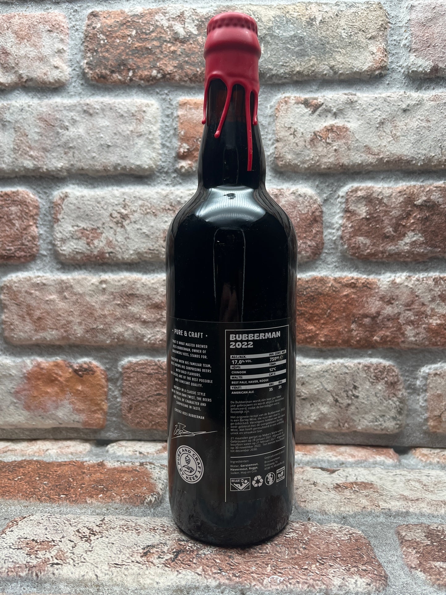 Brouwerij Kees Bubberman 2022 Barleywine - 75 CL