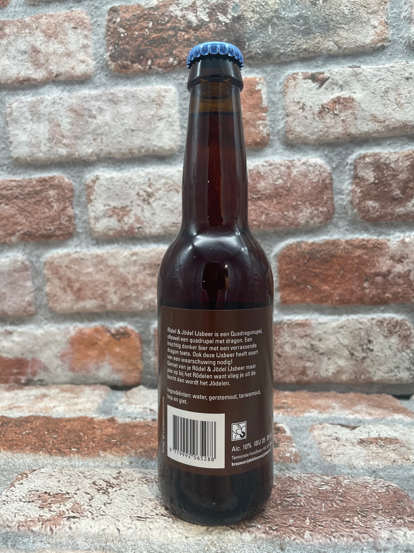 De Blauwe Ijsbeer Rodel & Jodel Ijsbeer Quadrupel - 33 CL