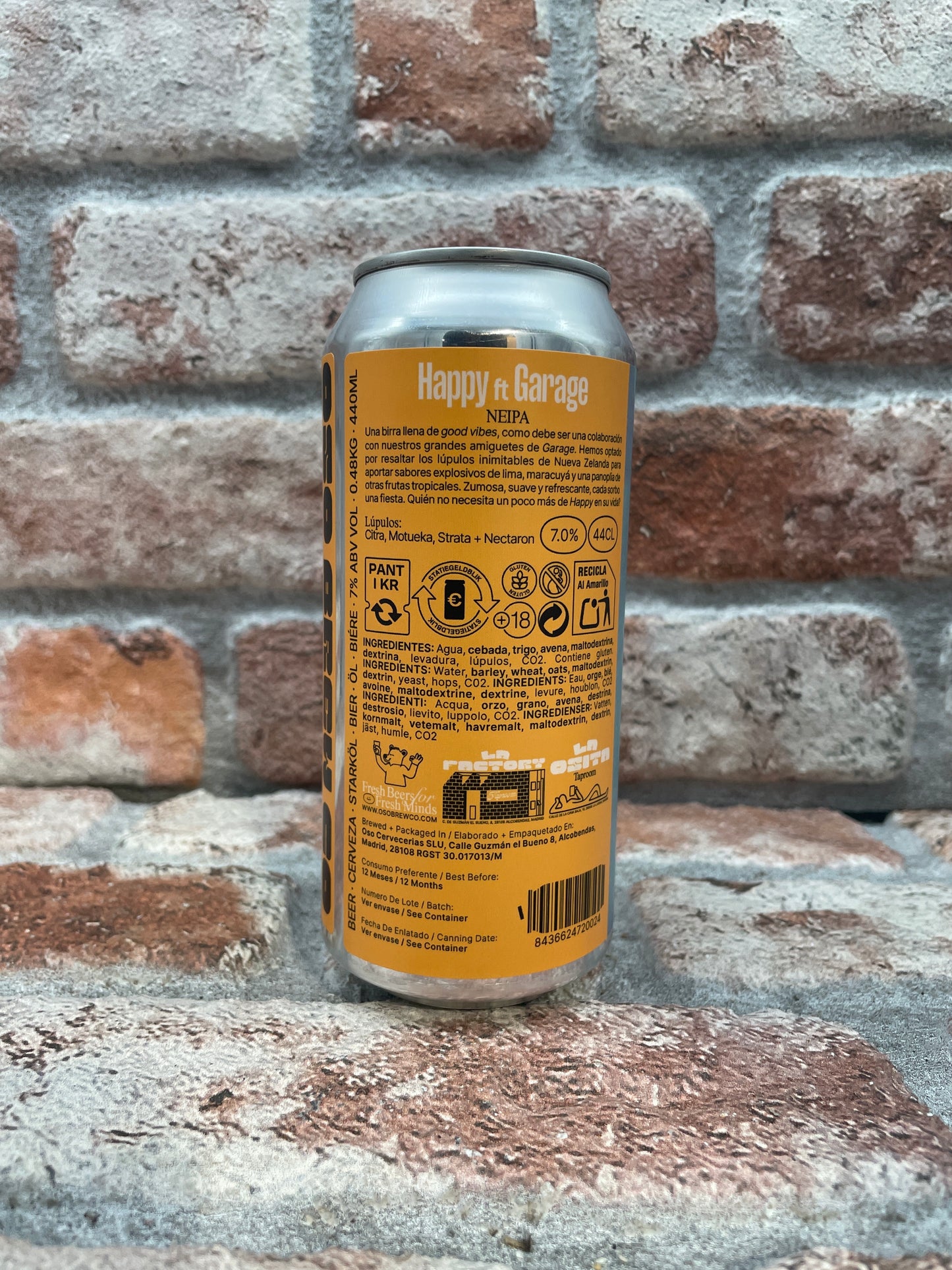 Oso Happy NEIPA - 44 CL