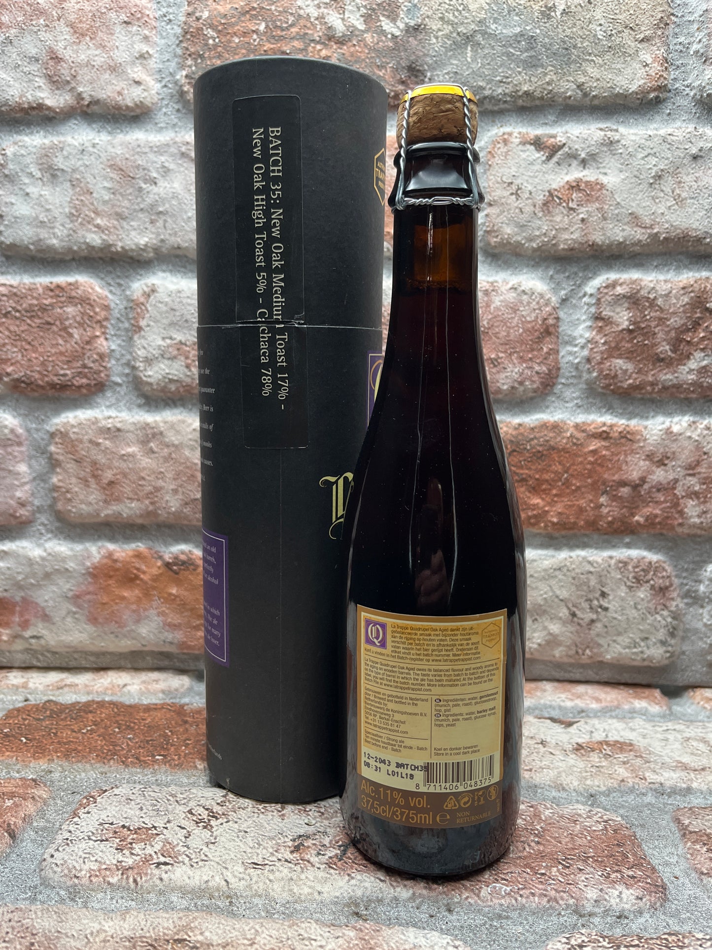 La Trappe Oak Aged Batch #35 2018 Quadrupel - 37.5 CL