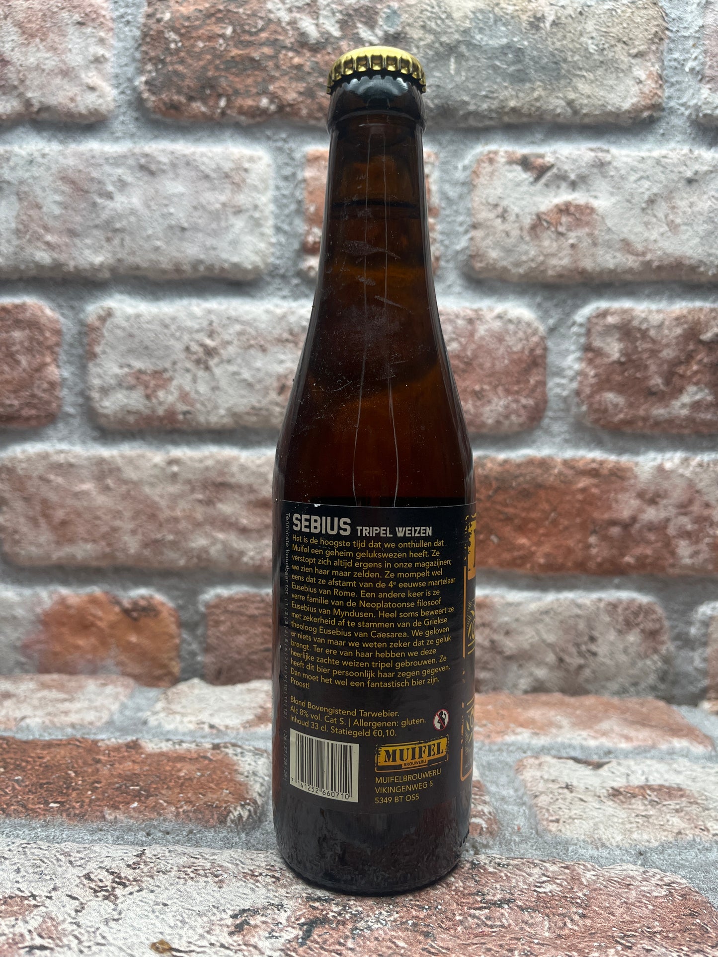 Muifel Brouwerij Sebius Tripel Weizen - 33 CL