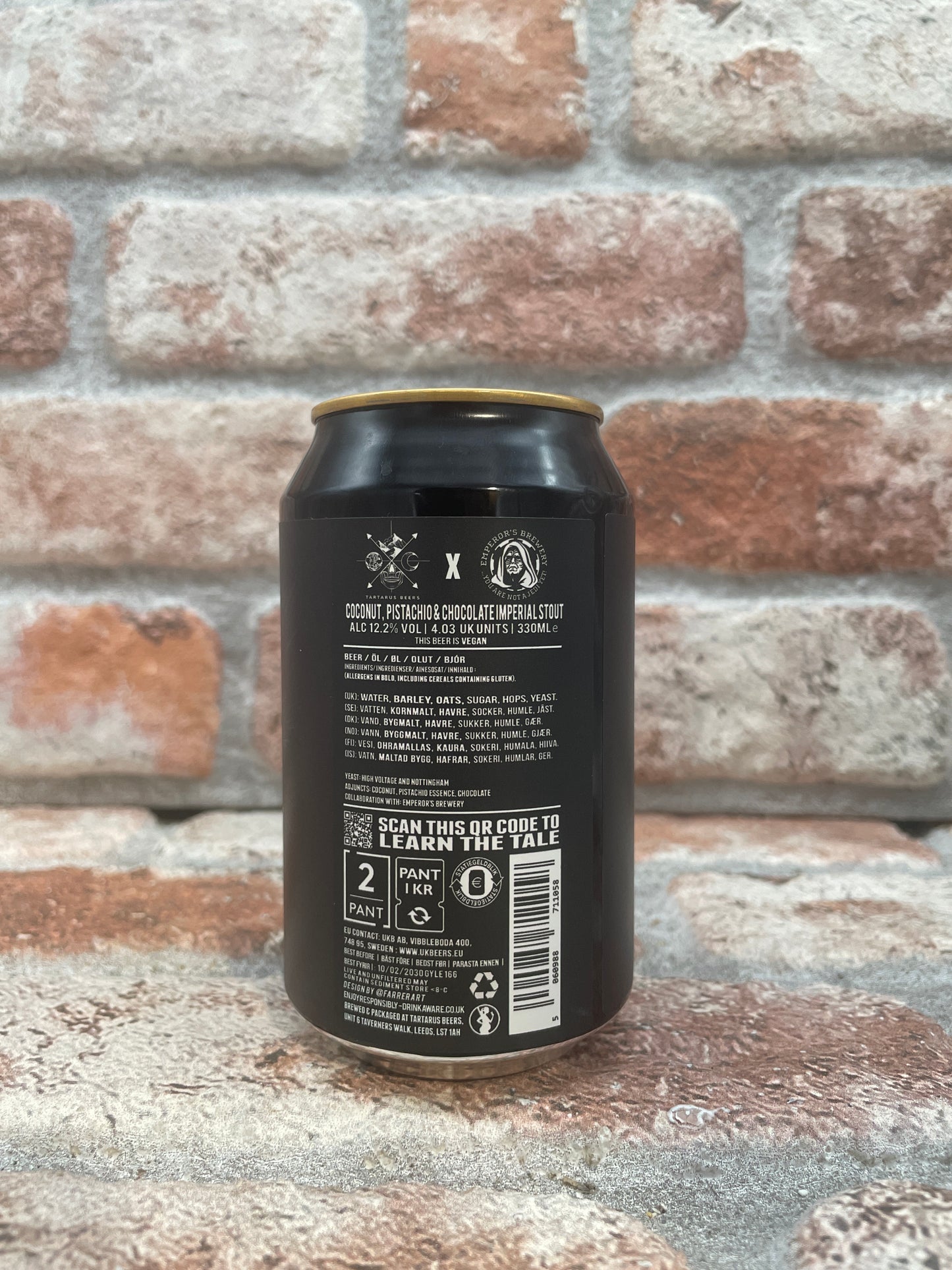 Tartarus Beers Knight of Ren Stout - 33 CL