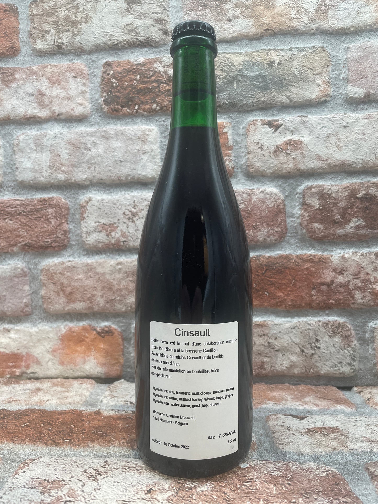 Cantillon Cincault 2022 Lambiek/Geuze - 75 CL