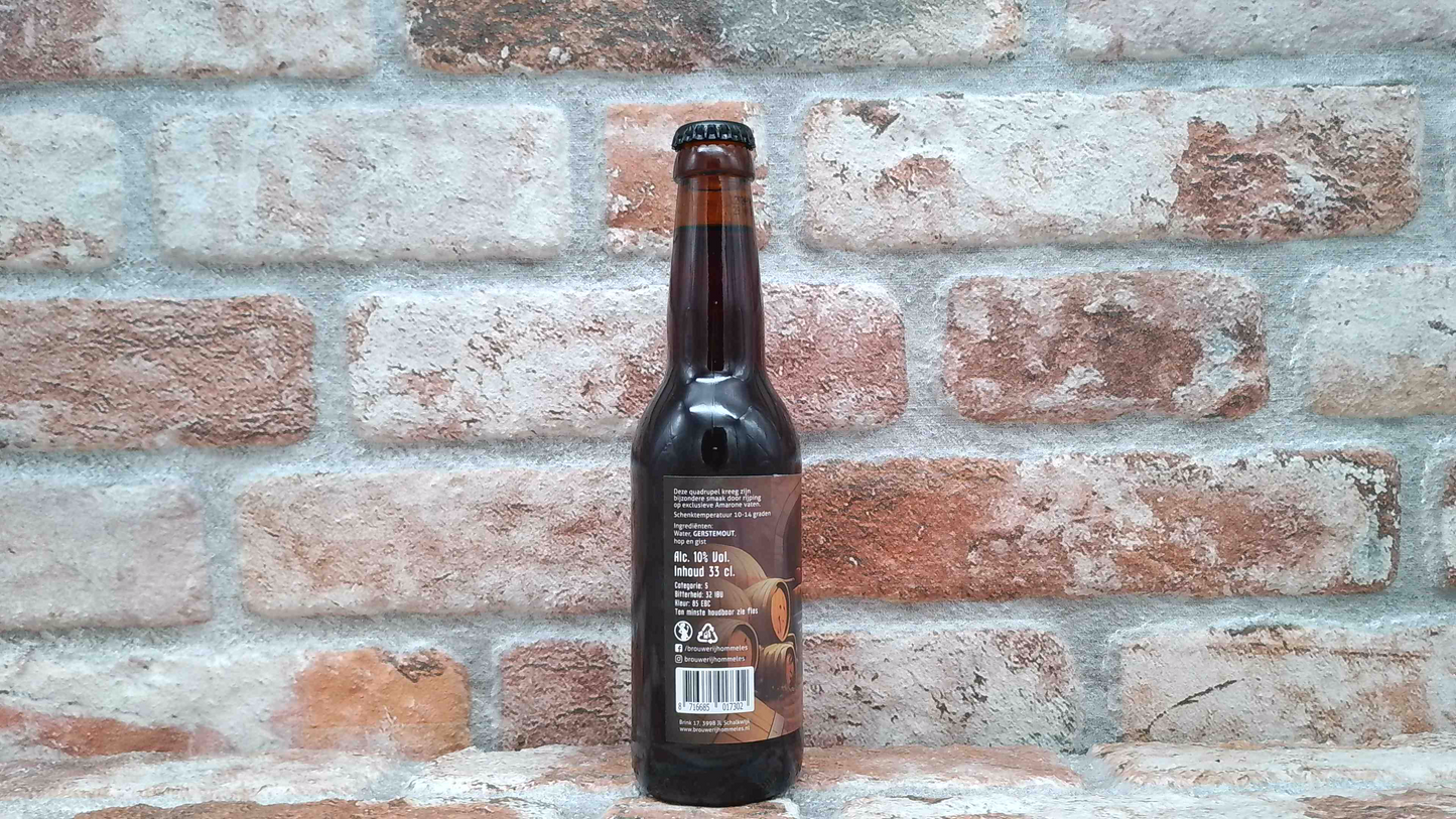 Brouwerij Hommeles Vatgerijpt BA Amarone 2024 Quadrupel - 33 CL