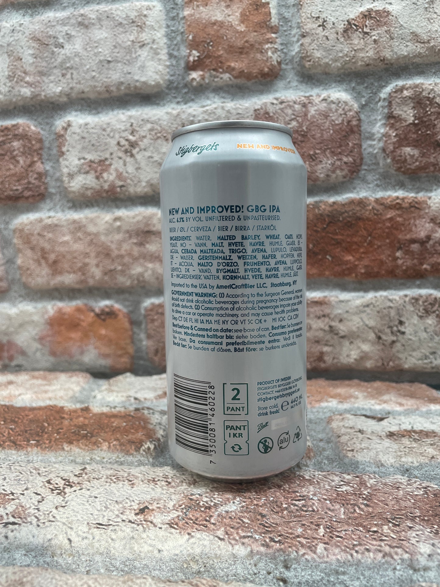 Stigbergets New & Improved! GBG NEIPA - 44 CL