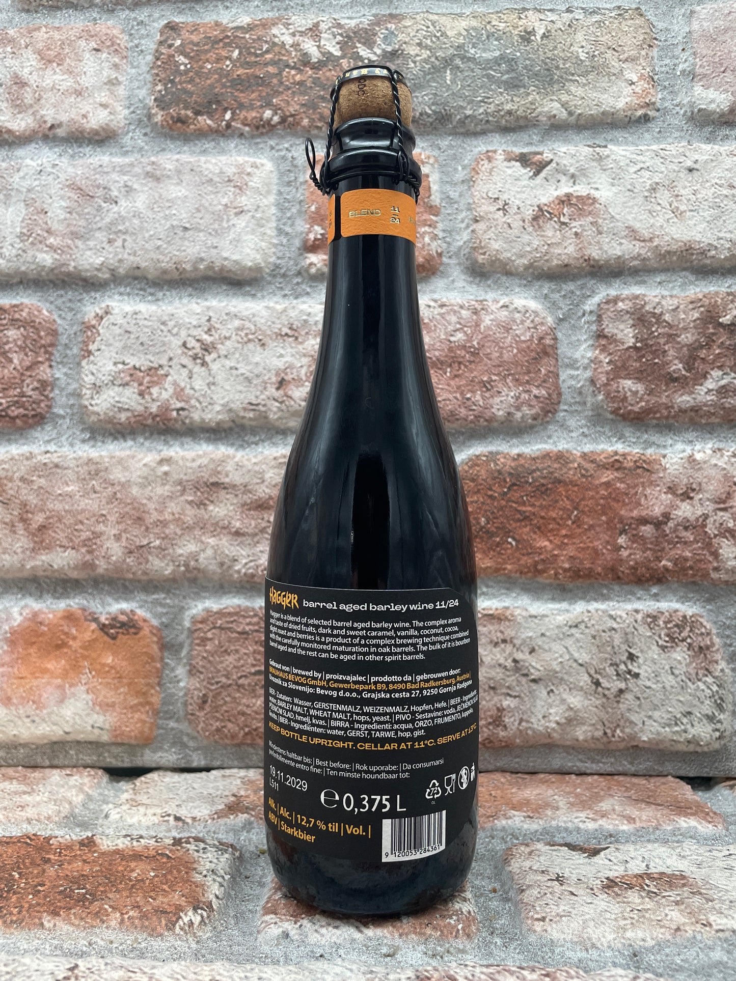 Bevog Hagger Blend 1124 Barleywine - 37.5 CL
