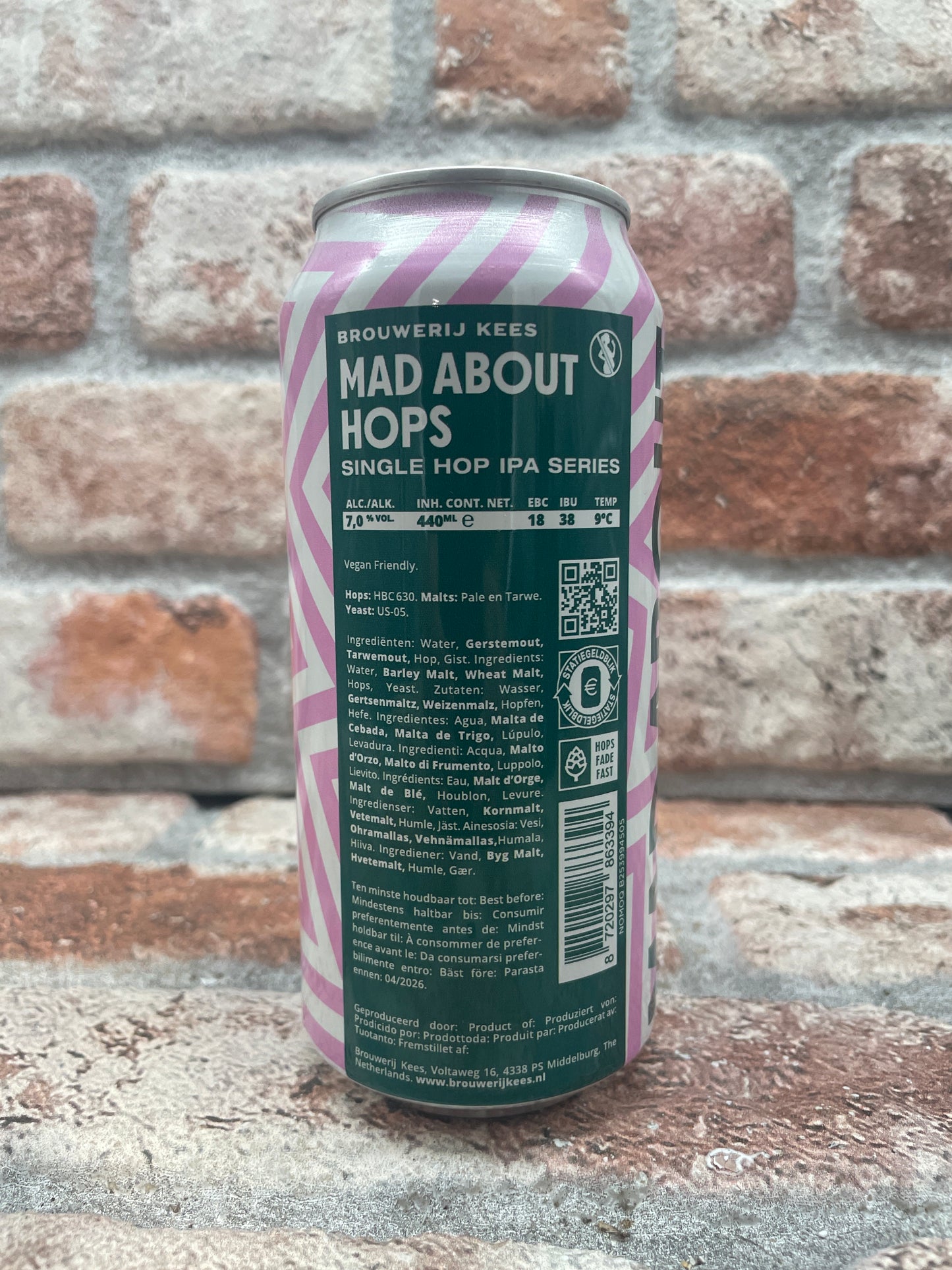 Brouwerij Kees Mad About Hop HBC 630 IPA - 44 CL