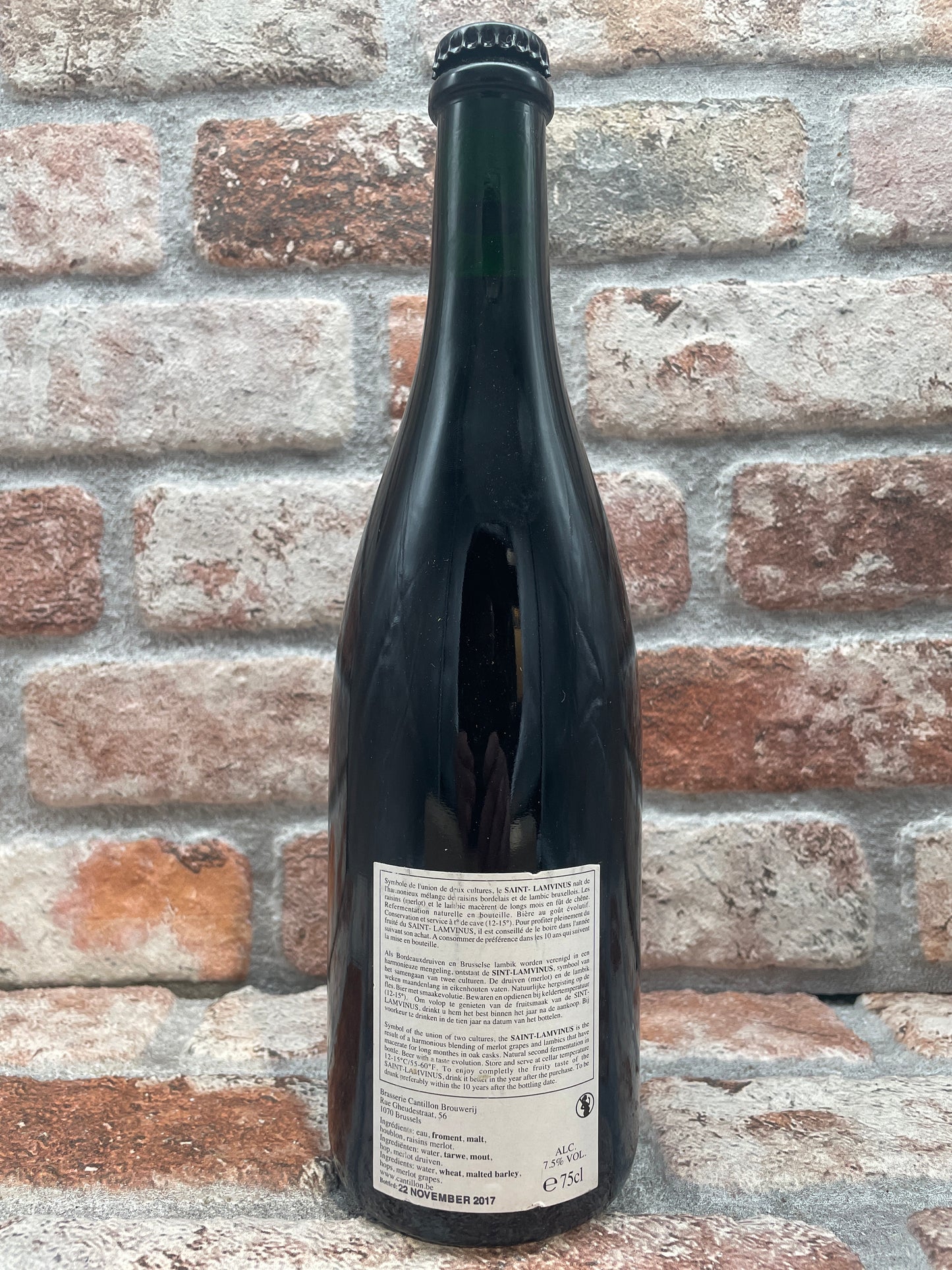 Cantillon Saint Lamvinus 2017 Lambiek/Geuze - 75 CL