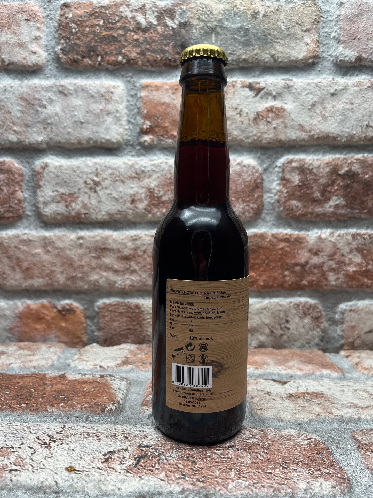 Bronckhorster Barrel Aged Series No.48 (Red Ale - Wine Blend) Stout - 33 CL