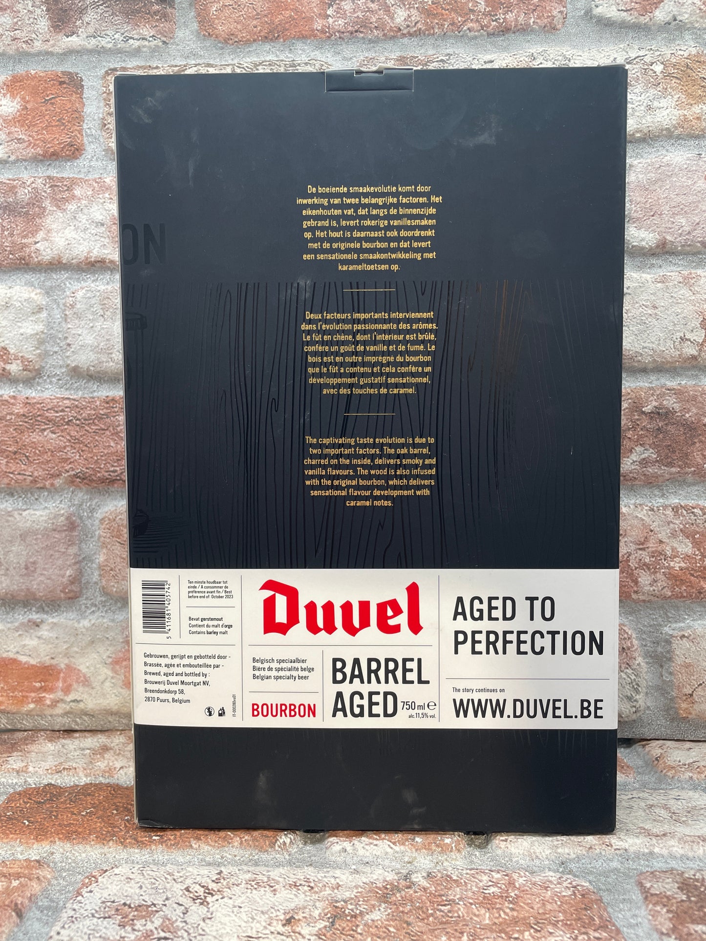 Duvel Barrel Aged Batch #3 Incl glas 2018 Ale - 75 CL