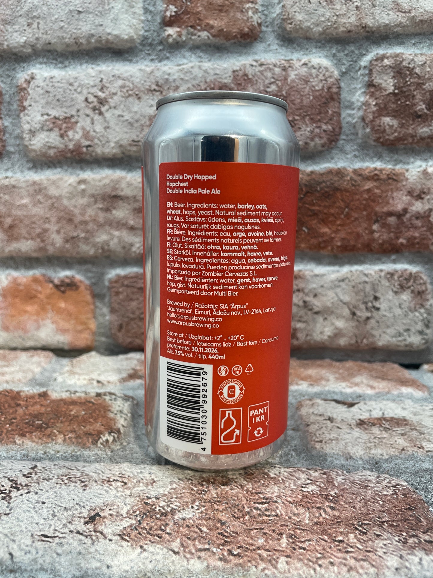 Ãrpus DDH Hopchest DIPA - 44 CL