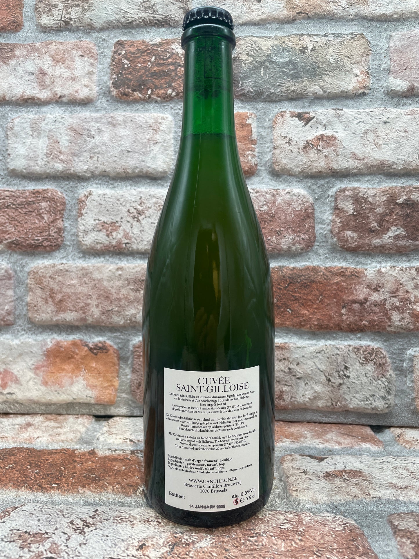 Cantillon Cuvée Saint-Gilloise 2025 Lambiek/Geuze - 75 CL