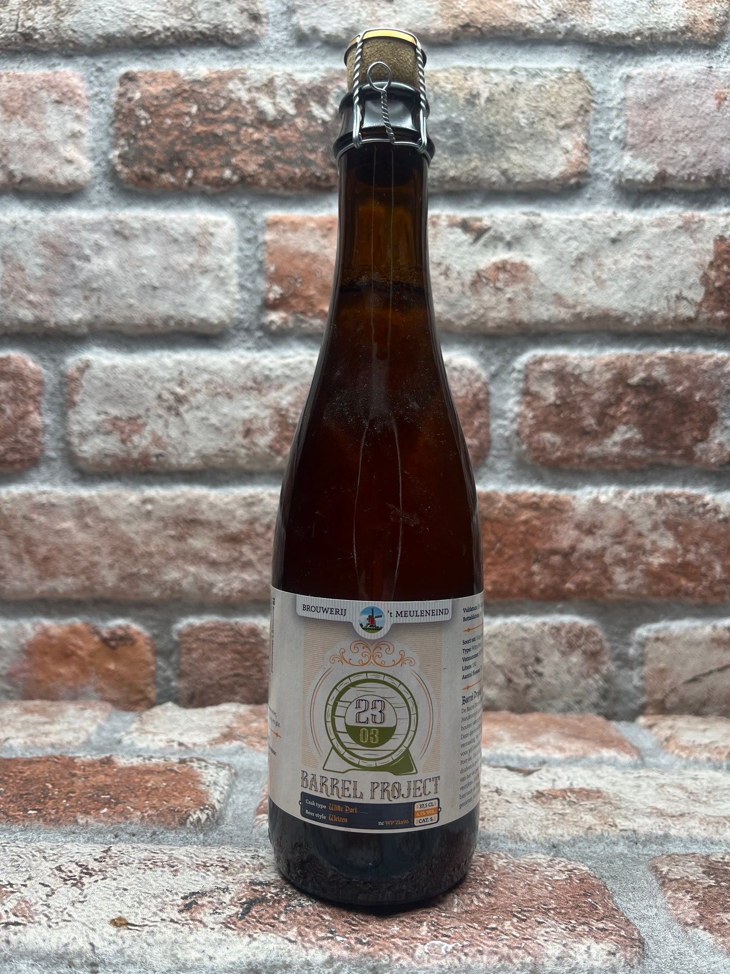 Brouwerij 't Meuleneind Barrel Project 23.03 Weizen - 37.5 CL