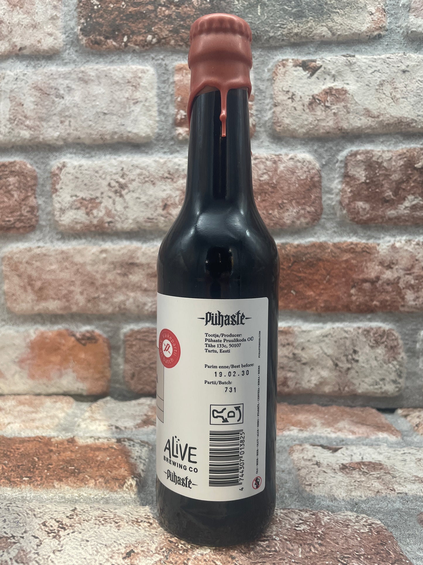 Pühaste Embus Bourbon BA (Silver Series) Black Barleywine - 33 CL
