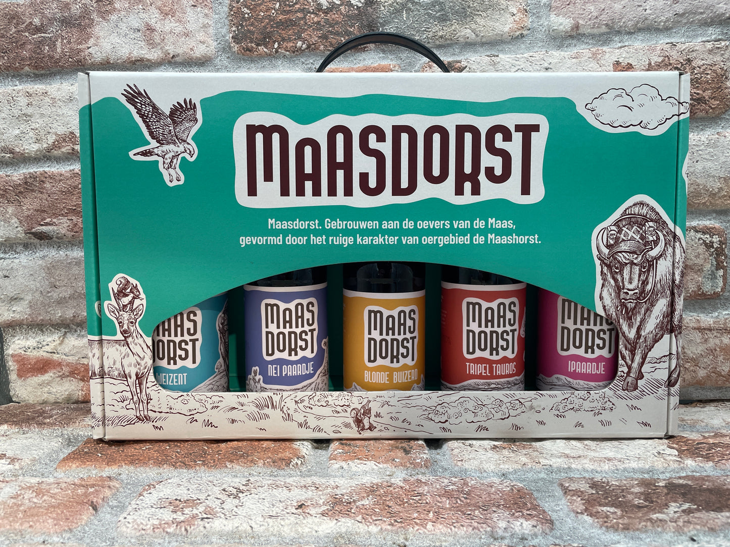 Maasdorst Cadeauset 5 fles Cadeaupakket - 33 CL