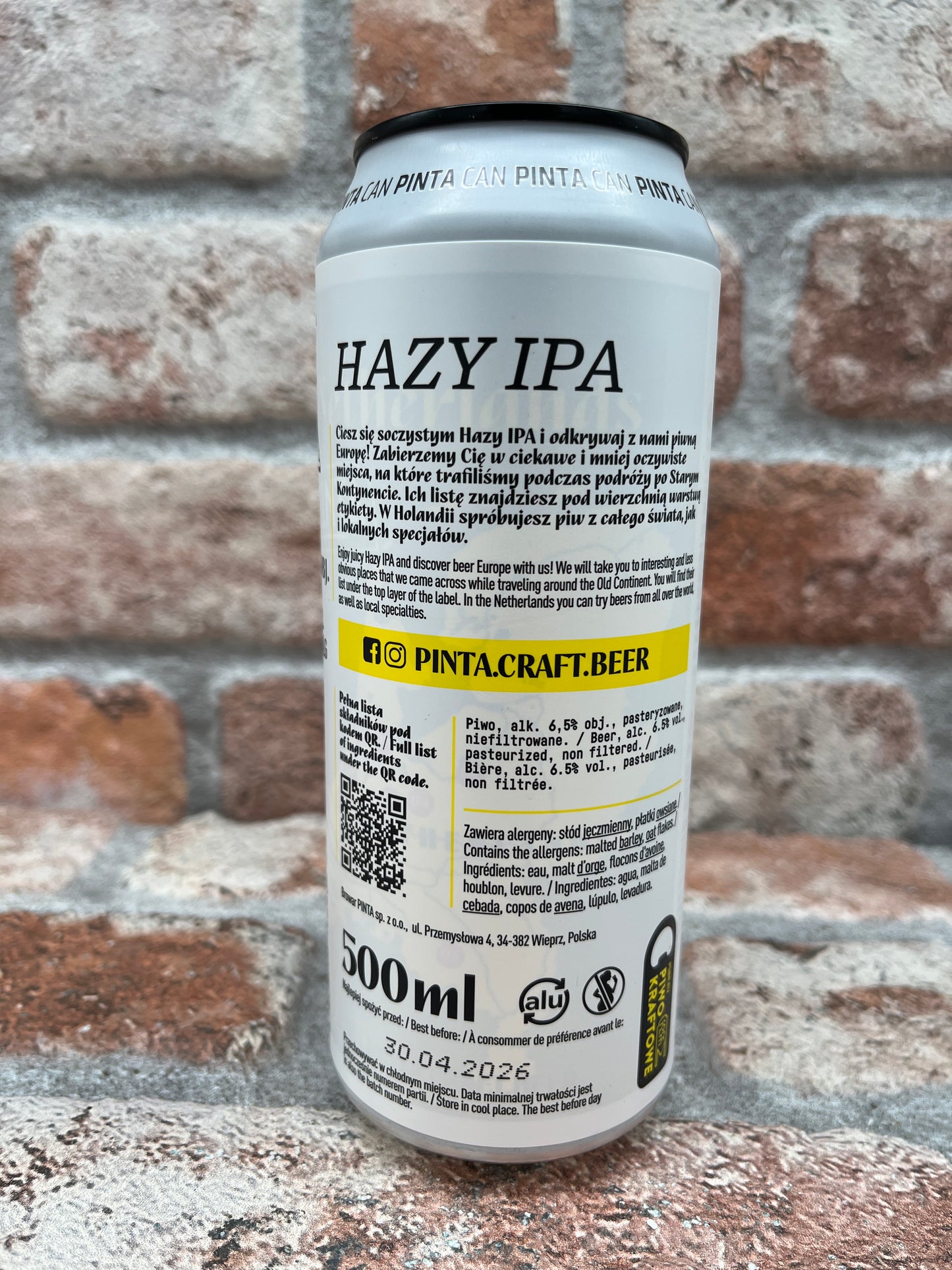 Pinta Discovery Europe: The Netherlands NEIPA - 50 CL