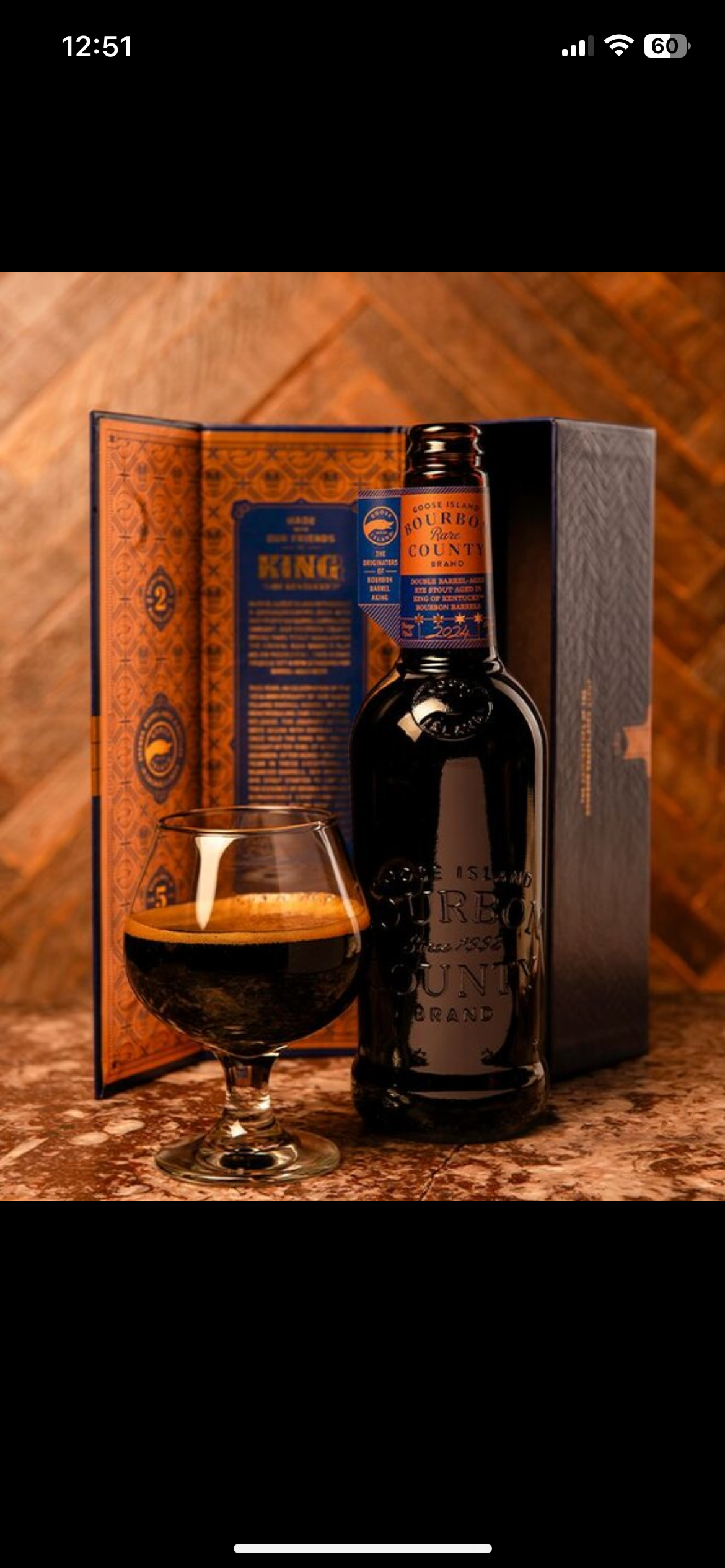 Goose Island Bourbon Couunty Brand Rare Stout 2024 2024 Stout - 47.3 CL (1 pint)