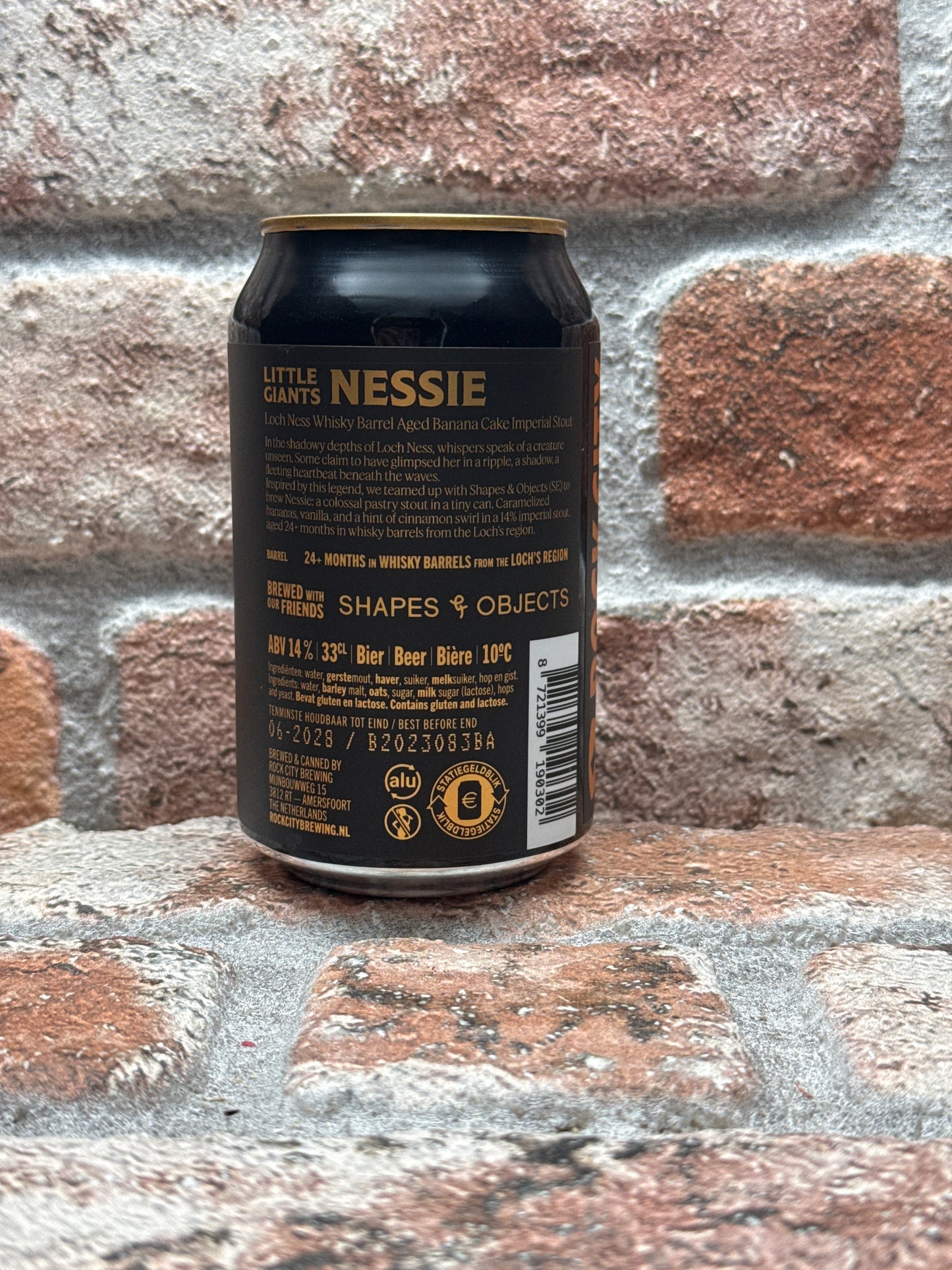 Rock City Brewing Nessi (Little Giants) Stout - 33 CL