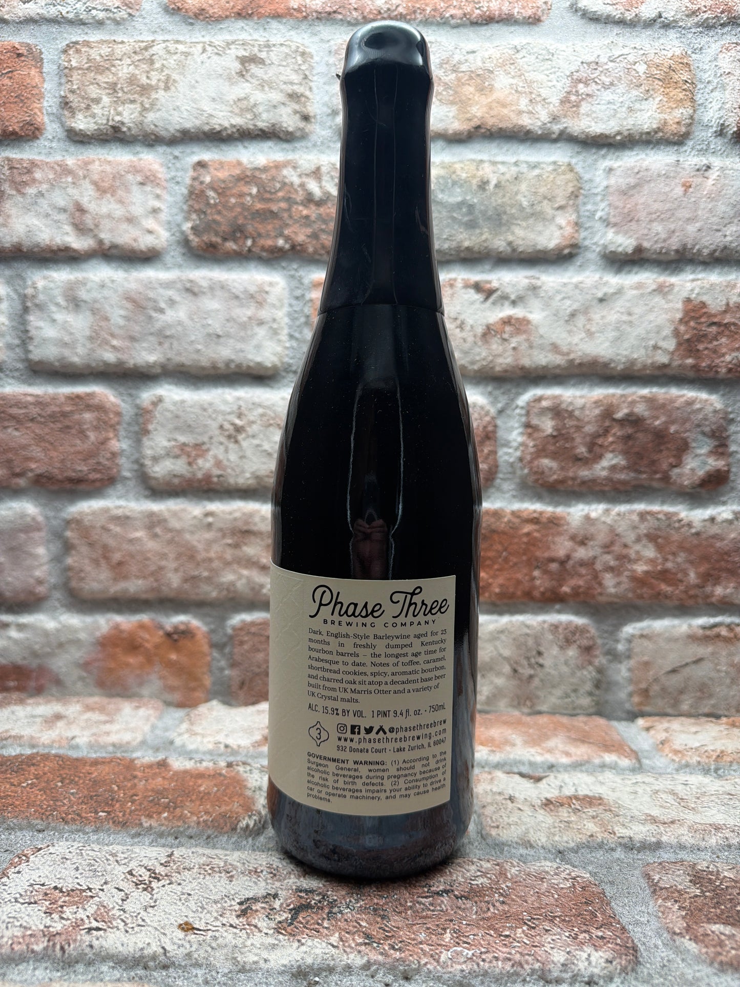 Phase Three Brewing Arabesque (2023) Barleywine - 75 CL