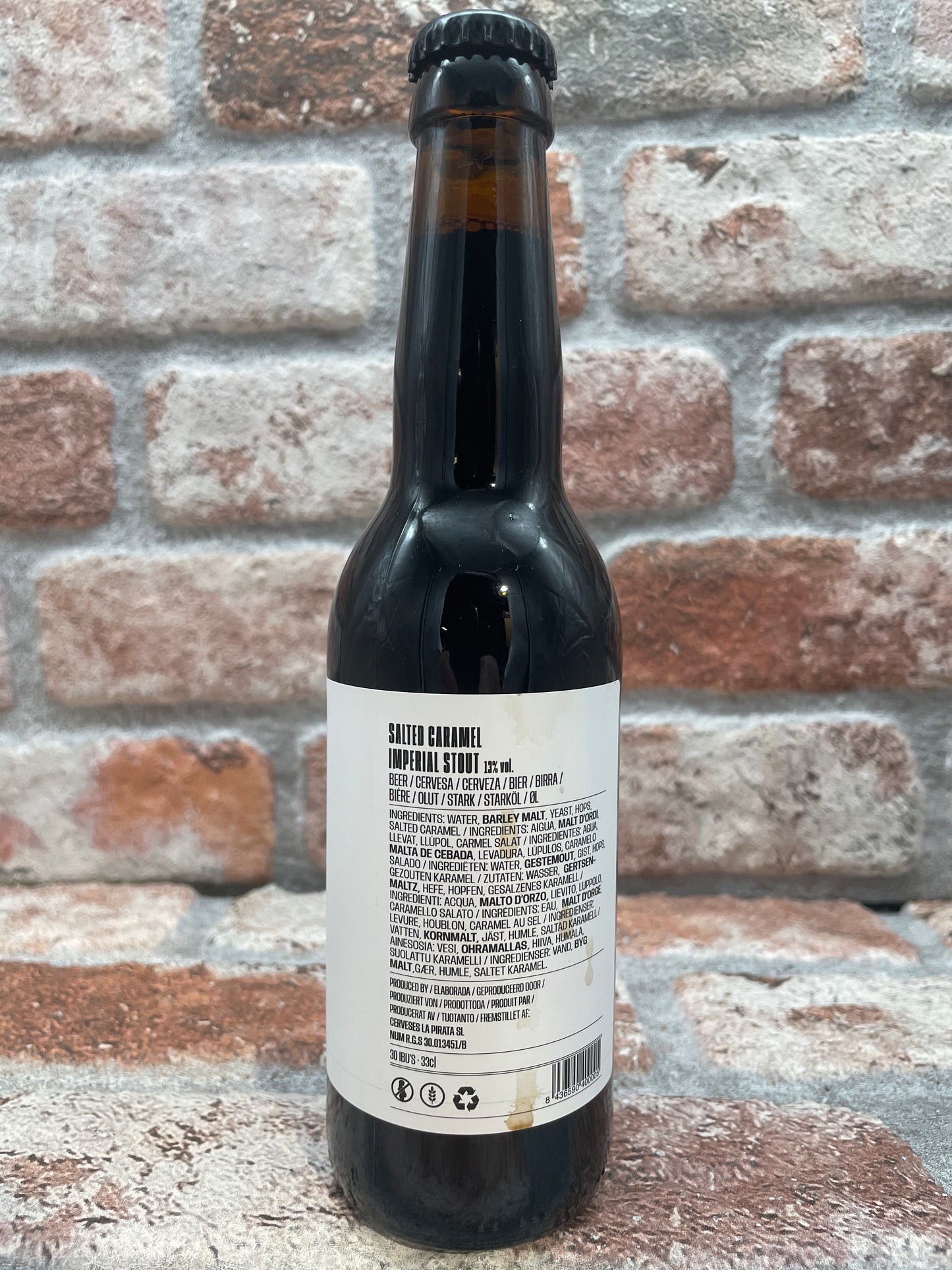 Menno Olivier Series 1 : Salted Caramel Stout - 33 CL