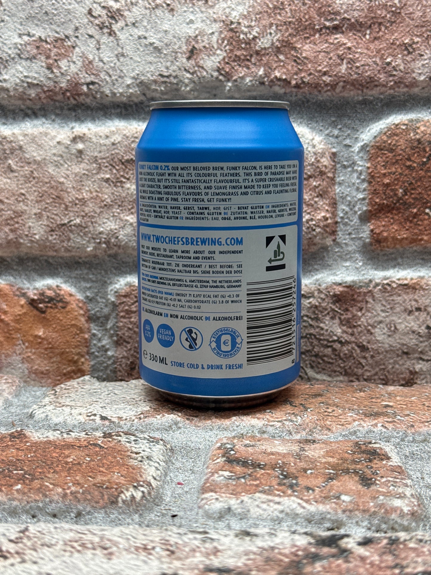 Two Chefs Brewing Funky Falcon Non Alcoholic IPA - 33 CL