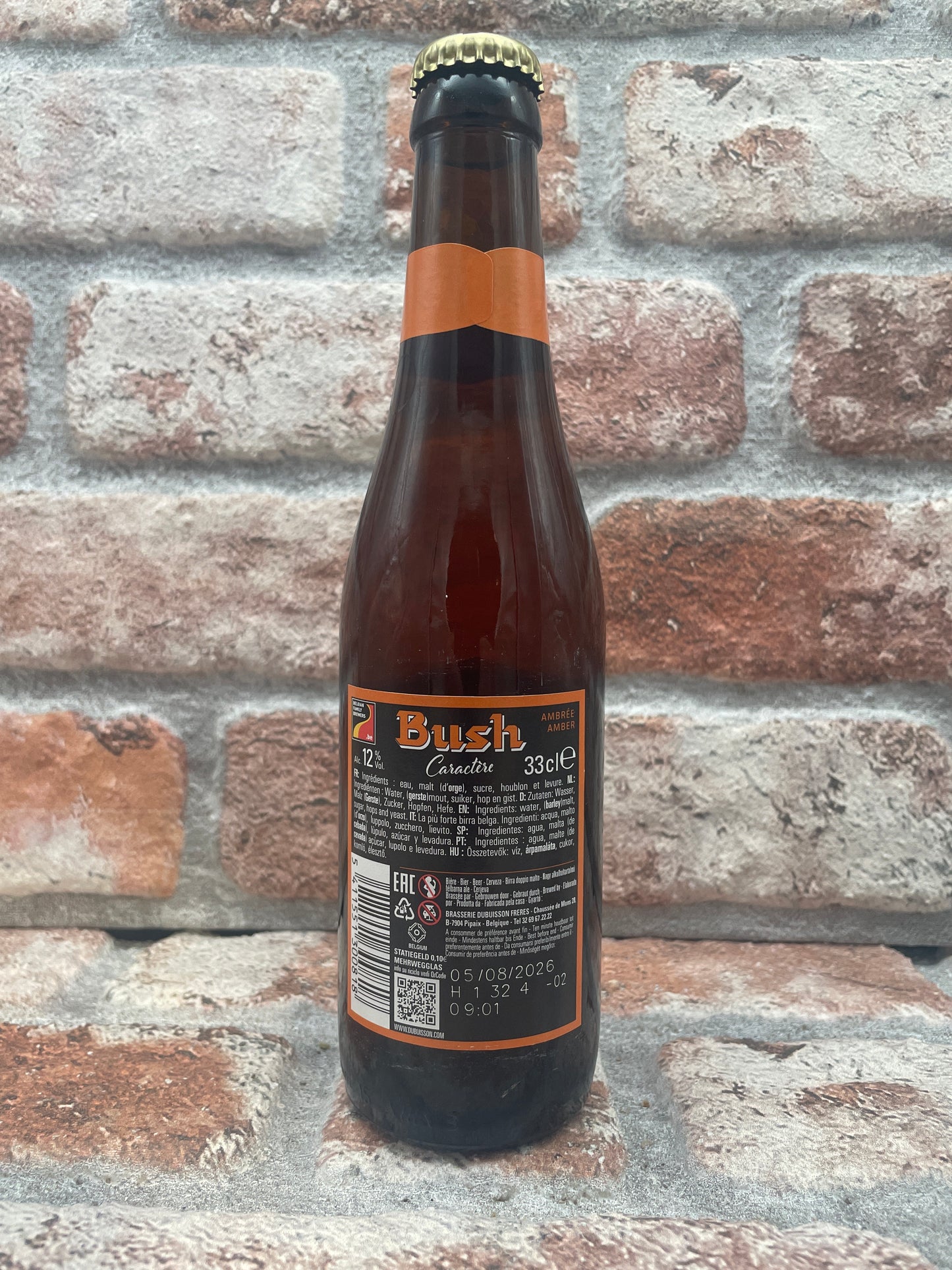 Bush Caractère Quadrupel - 33 CL