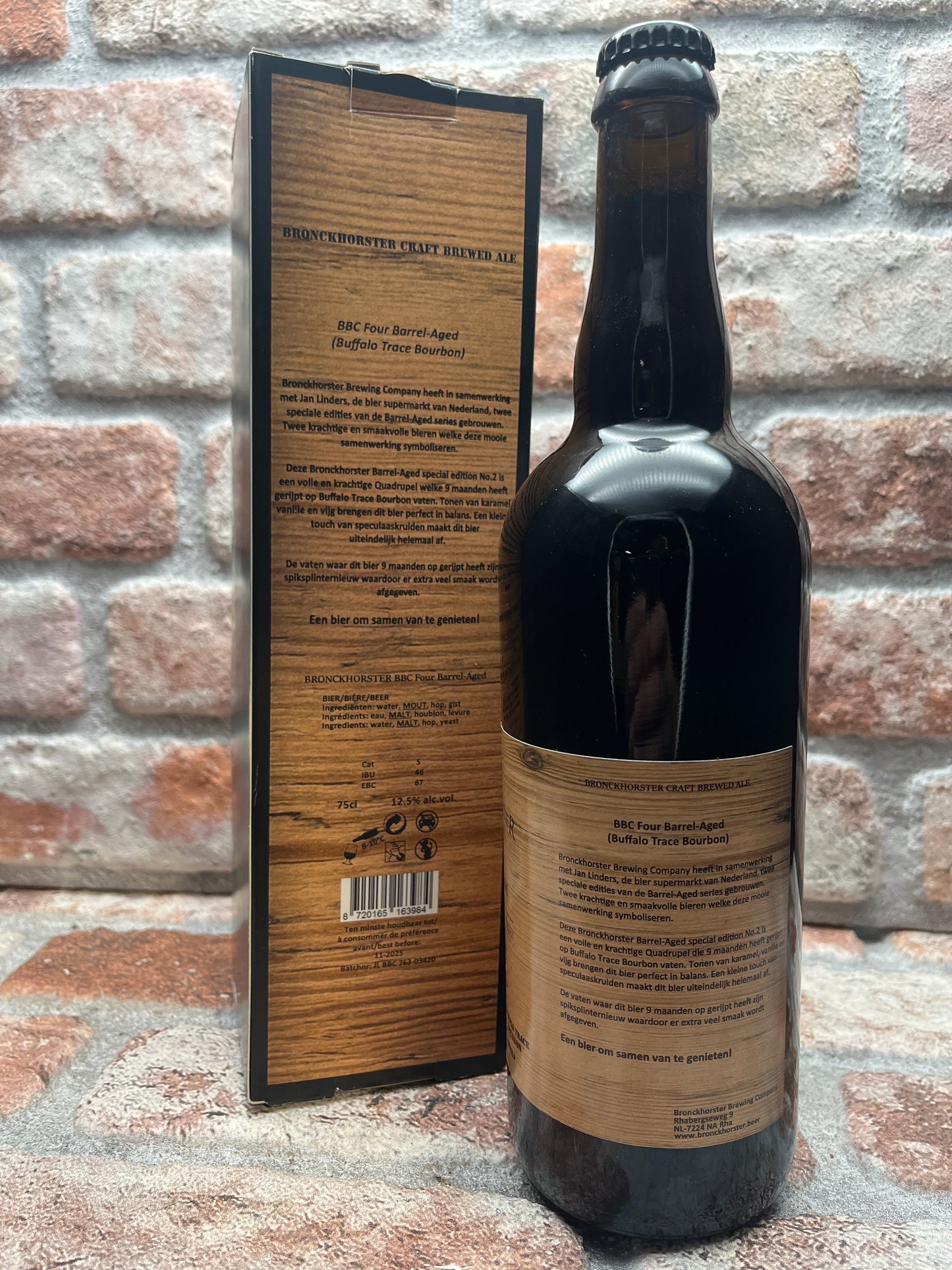 Bronckhorster Jan Linders Special release No.2 2020 Quadrupel - 75 CL