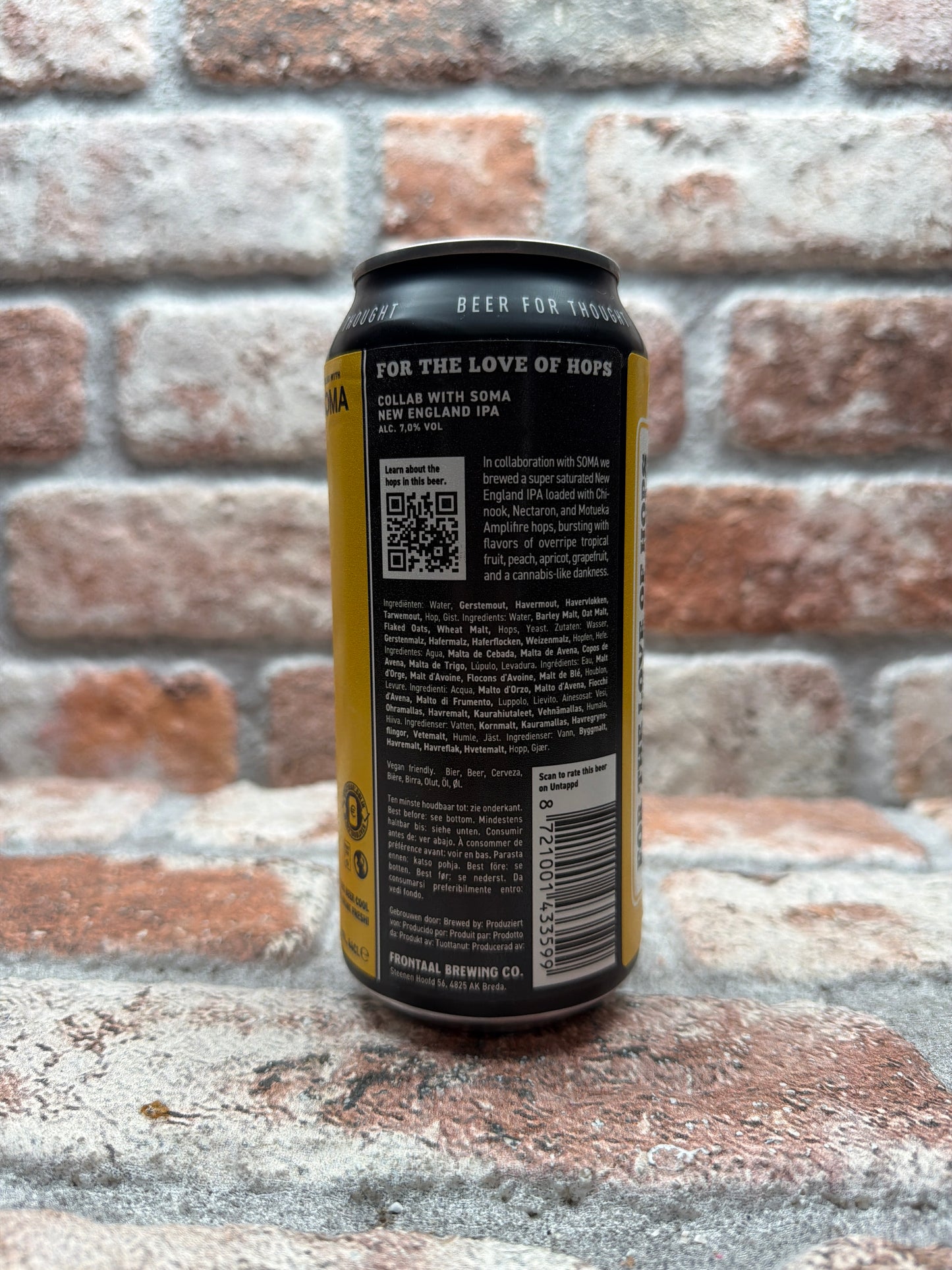 Frontaal Brewing Co. For the Love of Hops (SOMA) IPA - 44 CL