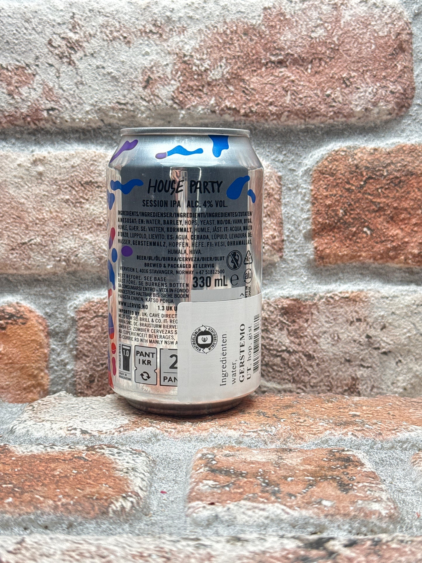 LERVIG House Party IPA - 33 CL