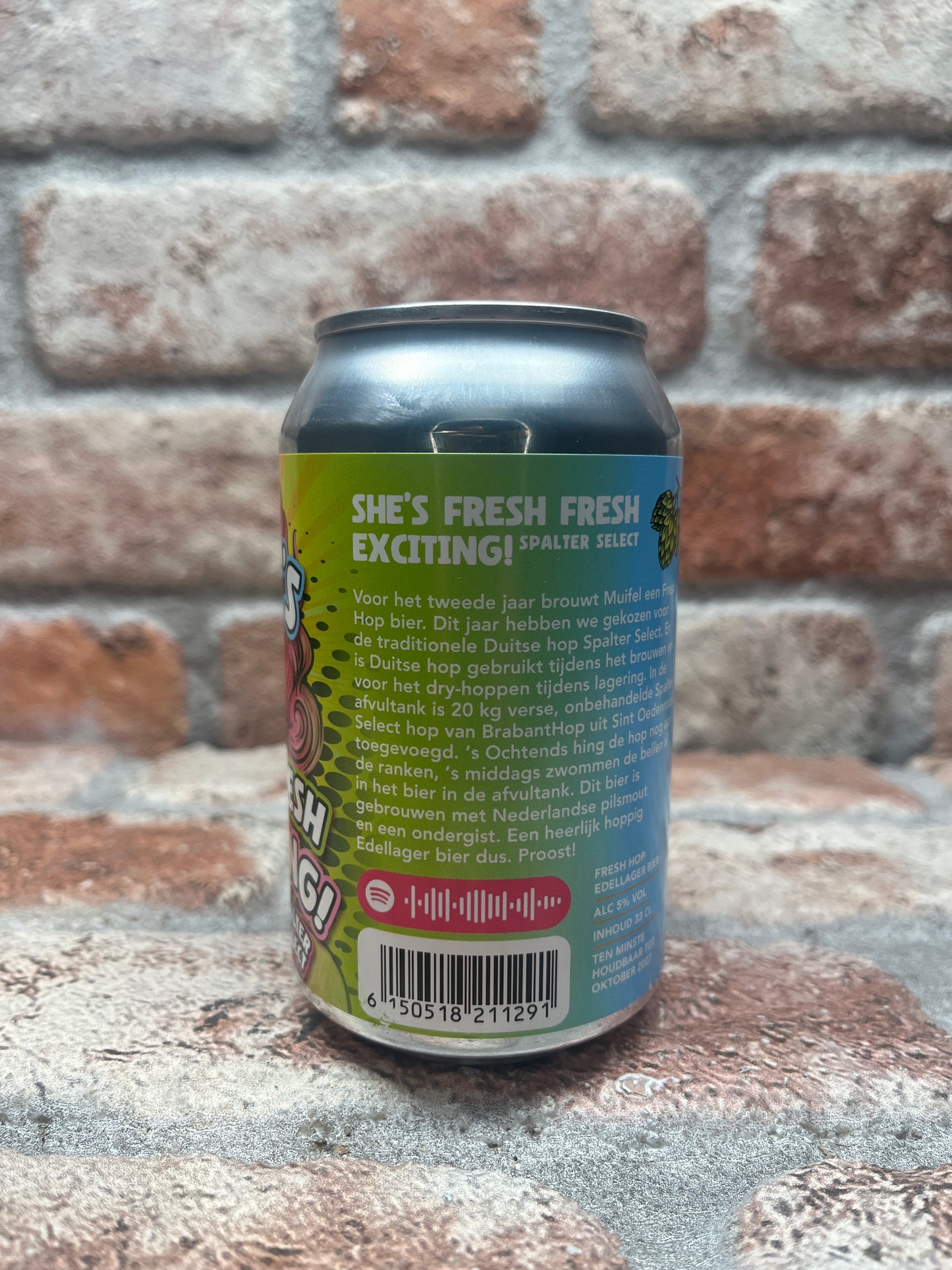 Muifel Brouwerij She's Fresh Fresh Exciting Edellager 2025 Pilsner - 33 CL