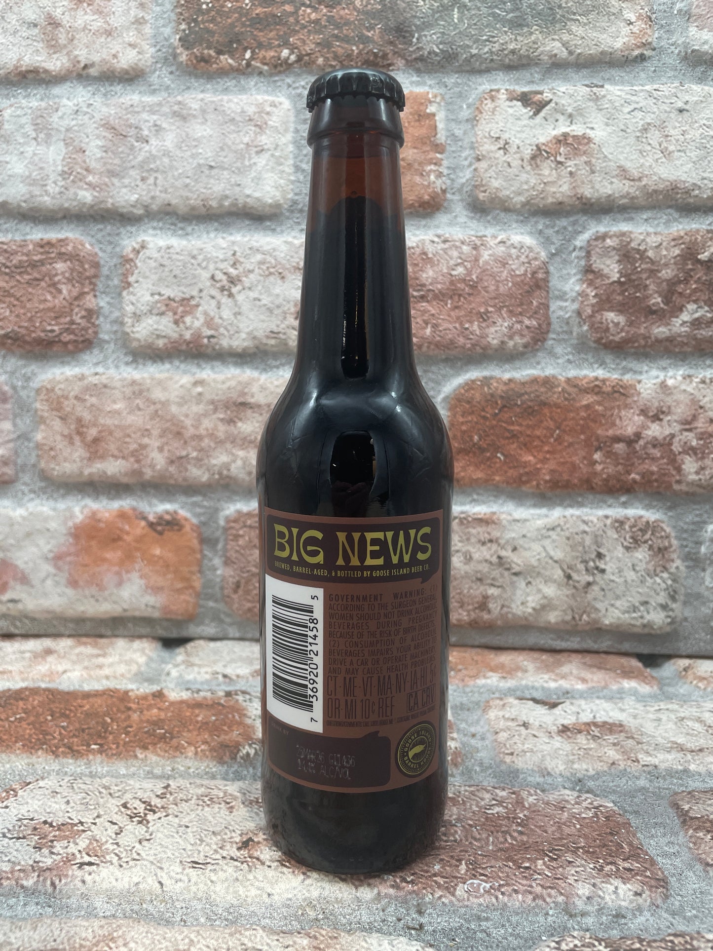 Goose Island Big News Barrel Aged Stout W/ Pecan And Coconut 2025 Stout - 35 CL