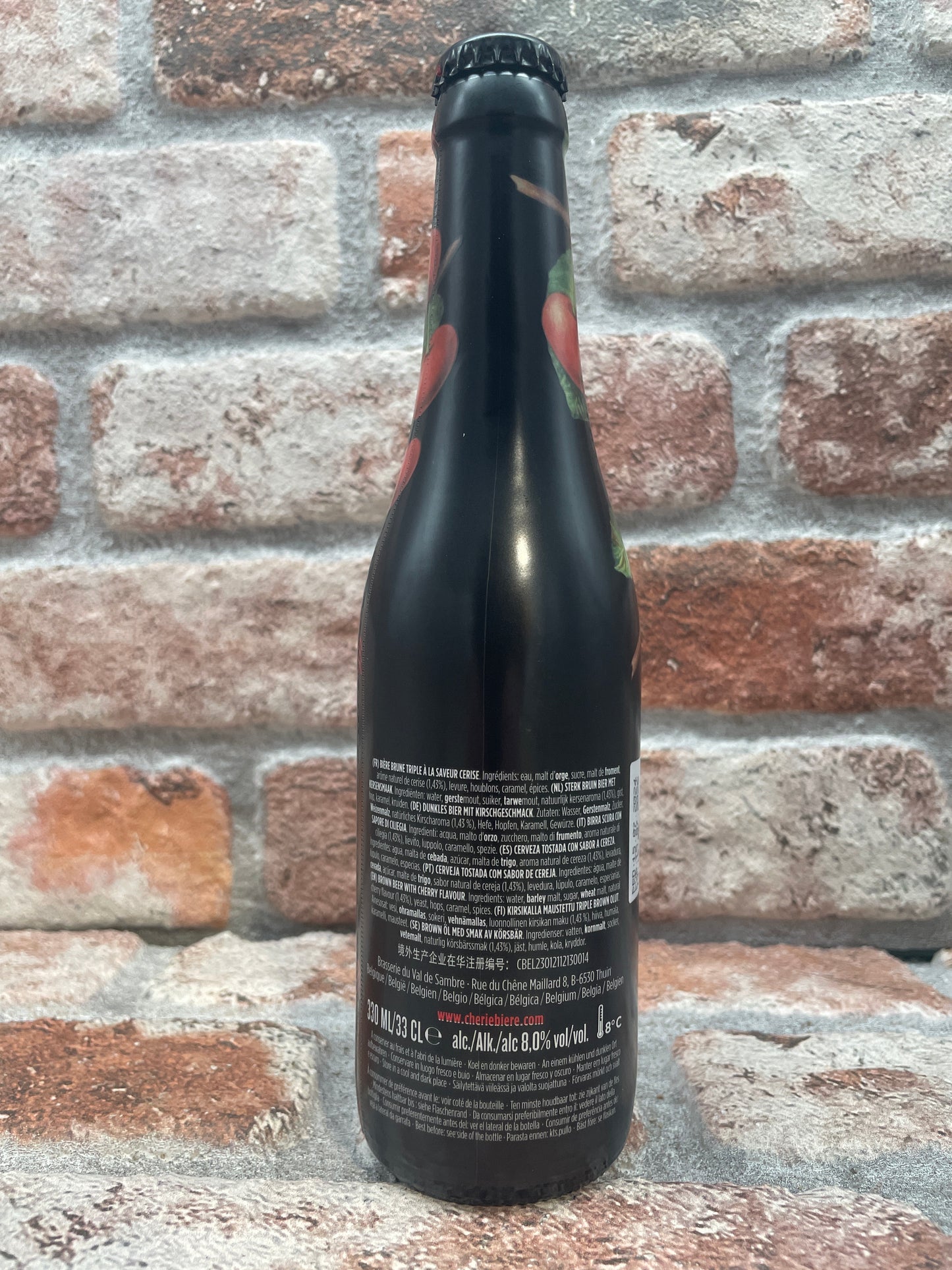 Chérie Biere Brune á La Cherise Fruitbier - 33 CL