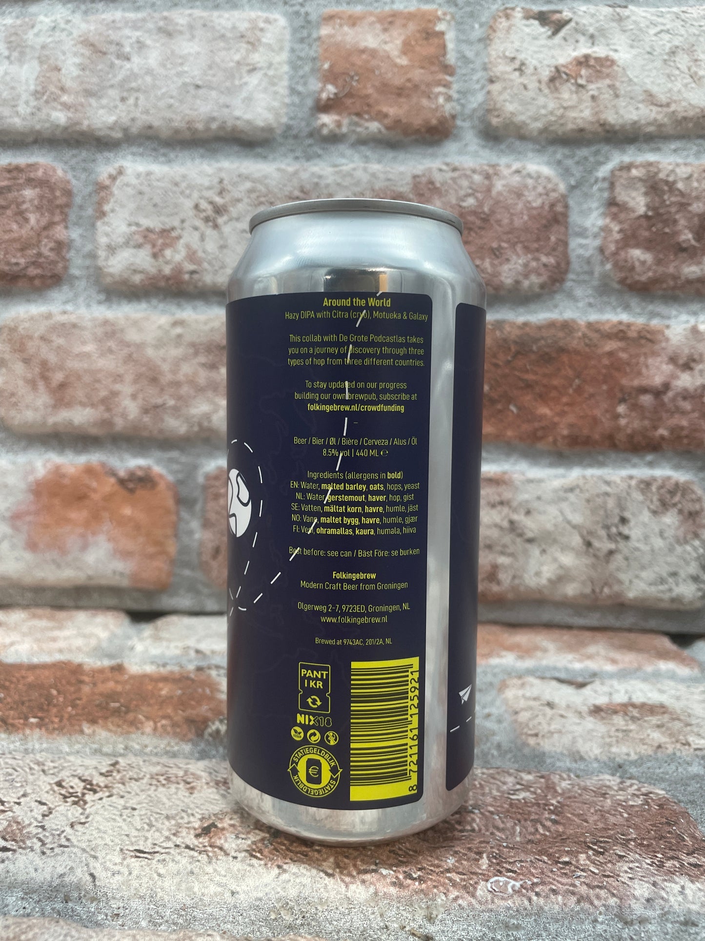 Folkingebrew Around The World Hazy DIPA - 44 CL