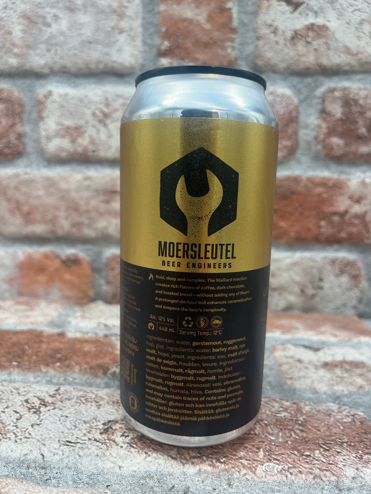 Moersleutel Extravagant: Long Boil Stout - 44 CL