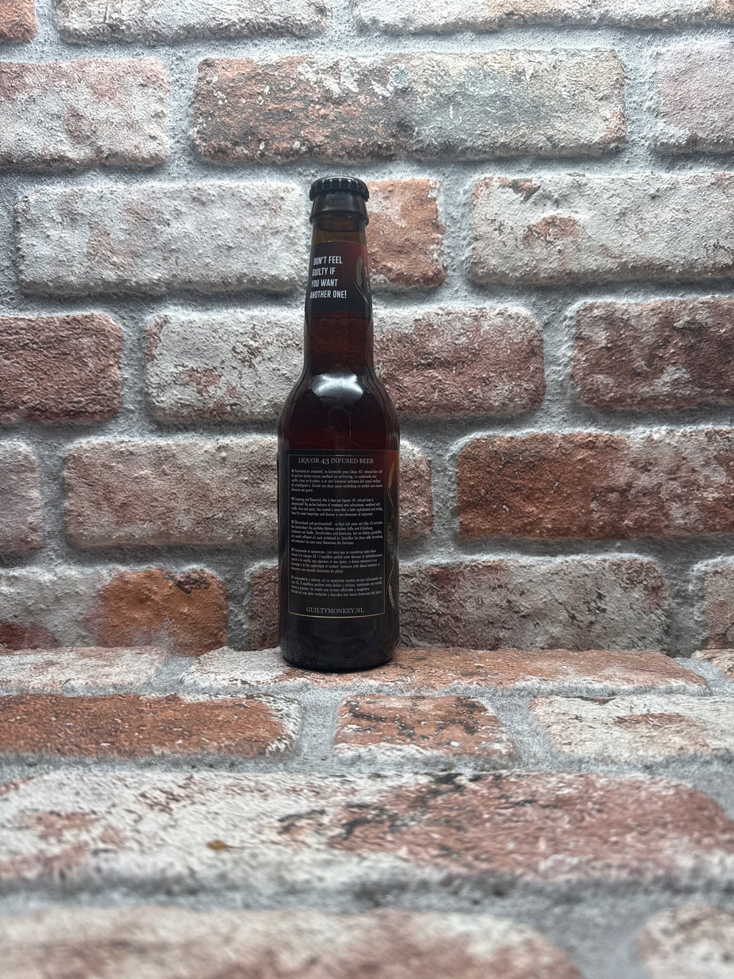Guilty Monkey Brewery Liquor 43 Infused Quadrupel - 33 CL