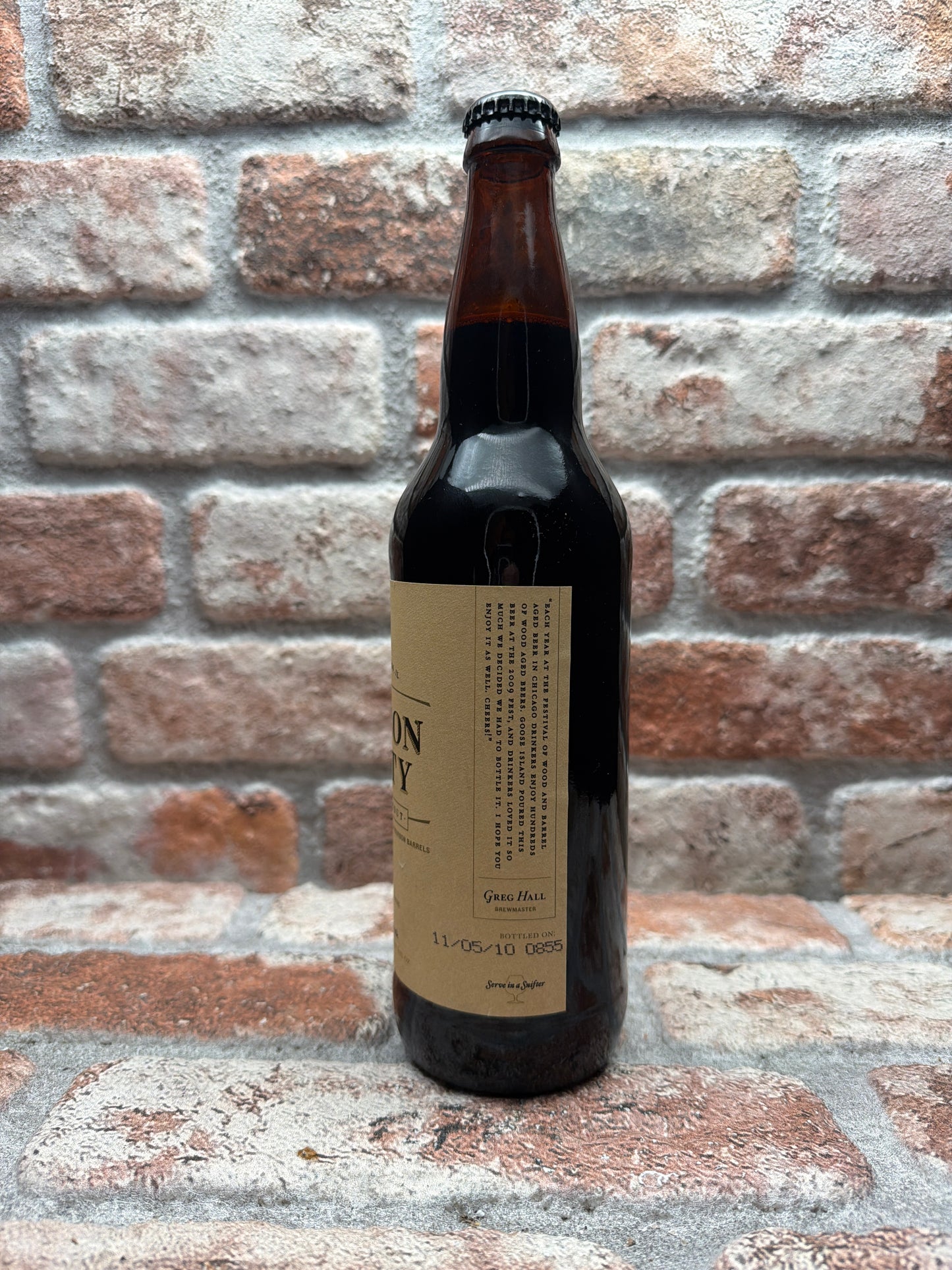 Goose Island Bourbon County Brand Stout Vanilla Rye 2010 Stout - 65 CL