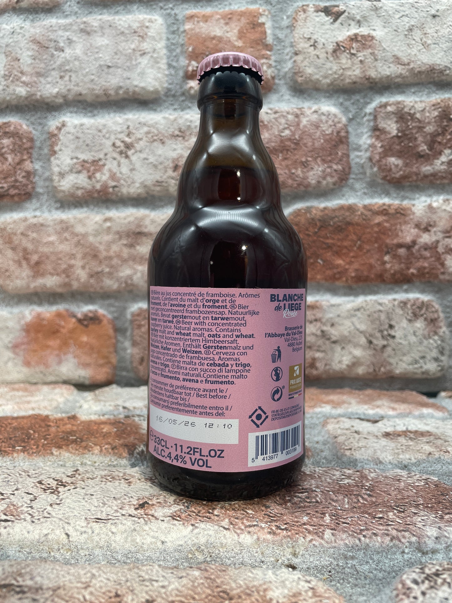 Val-Dieu Blanche De Liege Rosée Fruitbier - 33 CL