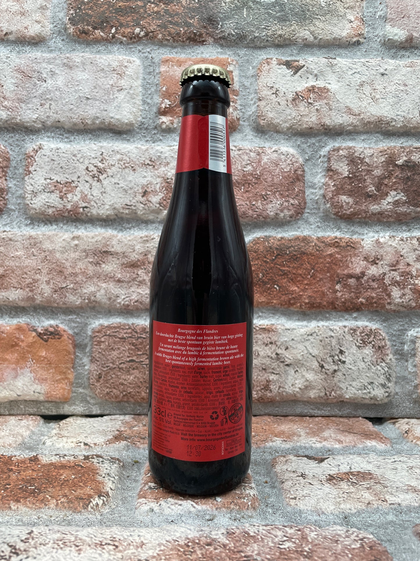 Bourgogne des Flandres Brune Lambiek/Geuze - 33 CL