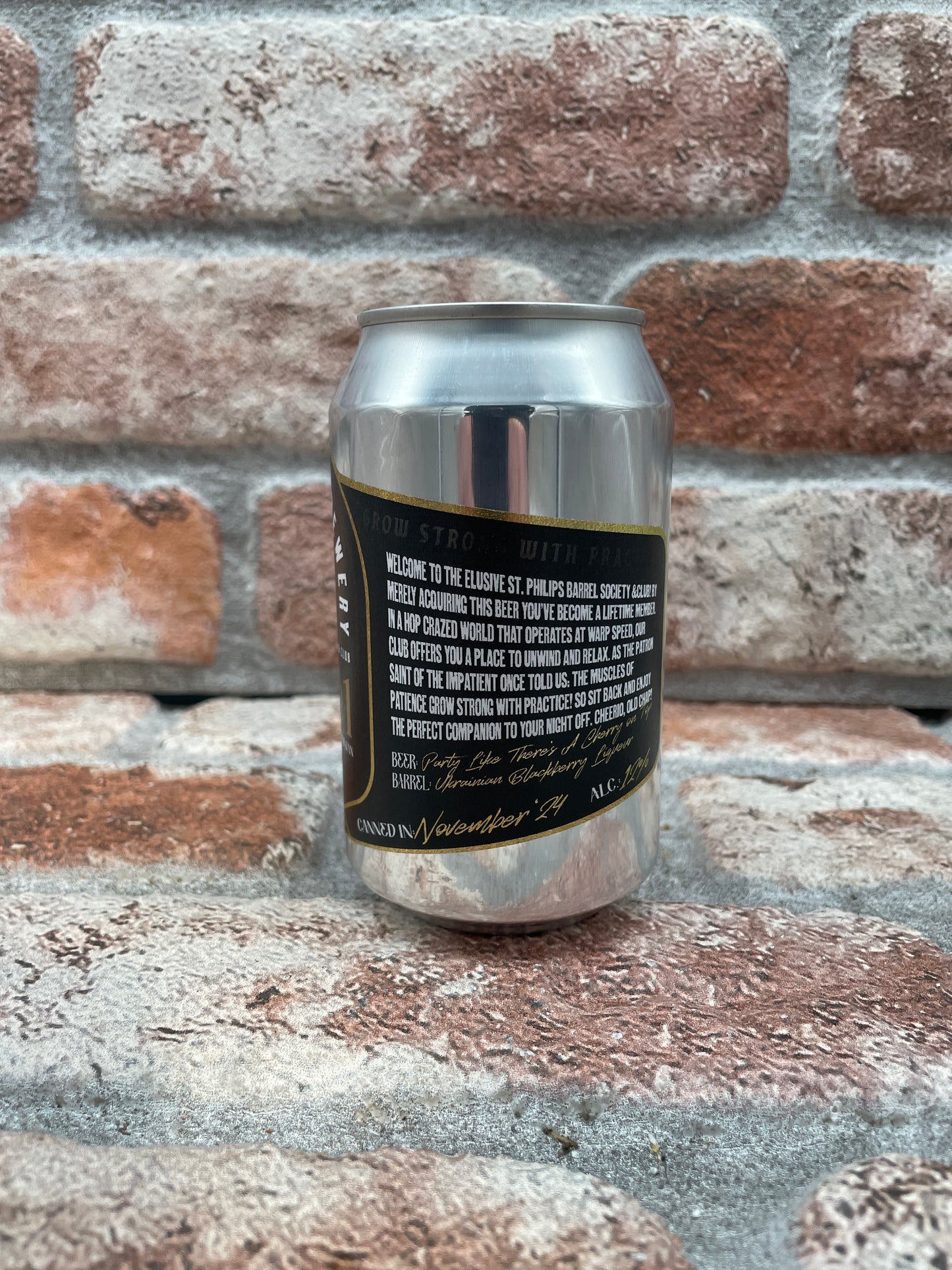 Baxbier BA24.01 (St. Philips Barrel Society & Club) Stout - 33 CL