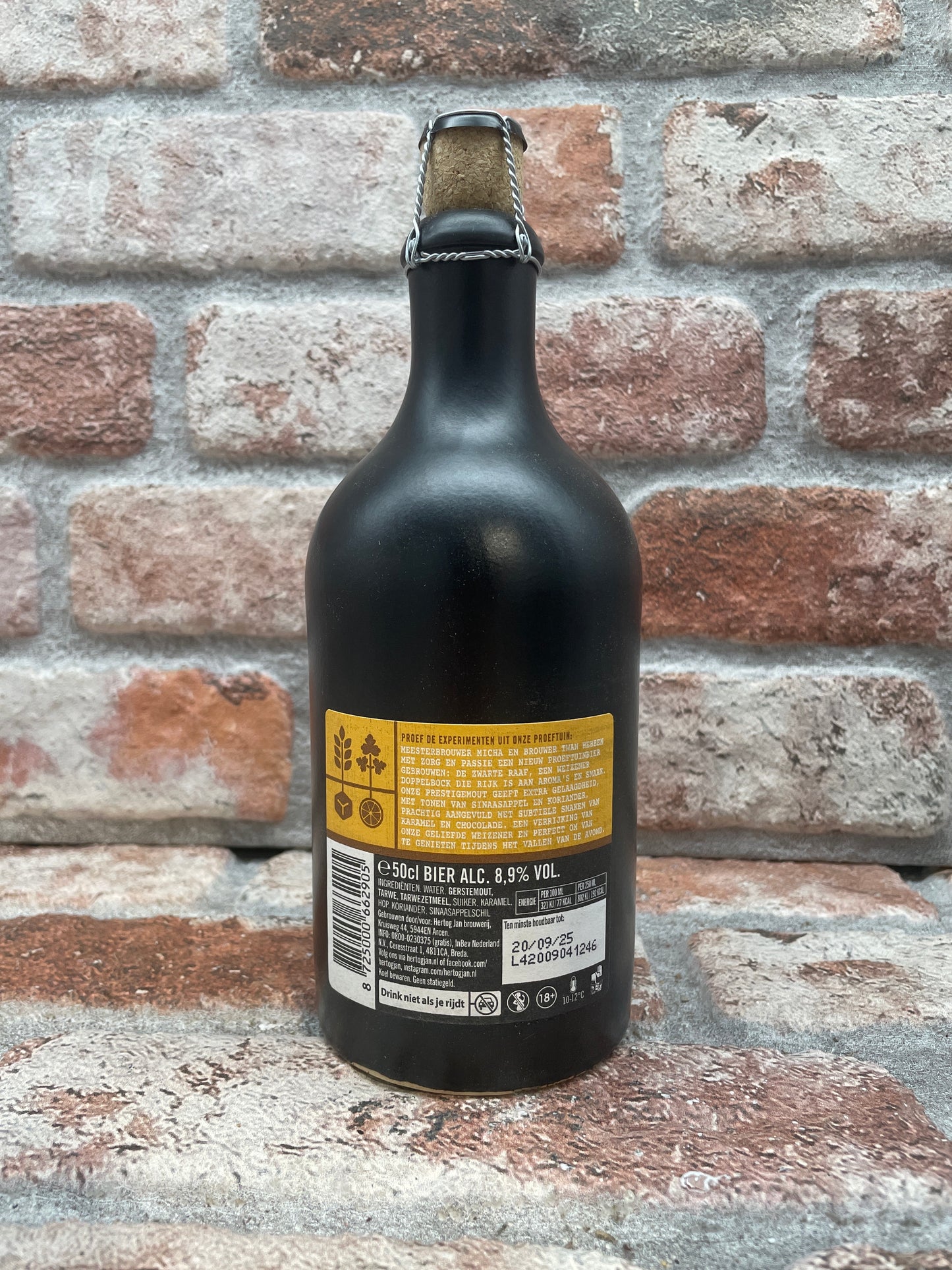 Hertog Jan Proeftuin #12: Zwarte Raaf Weizen - 50 CL