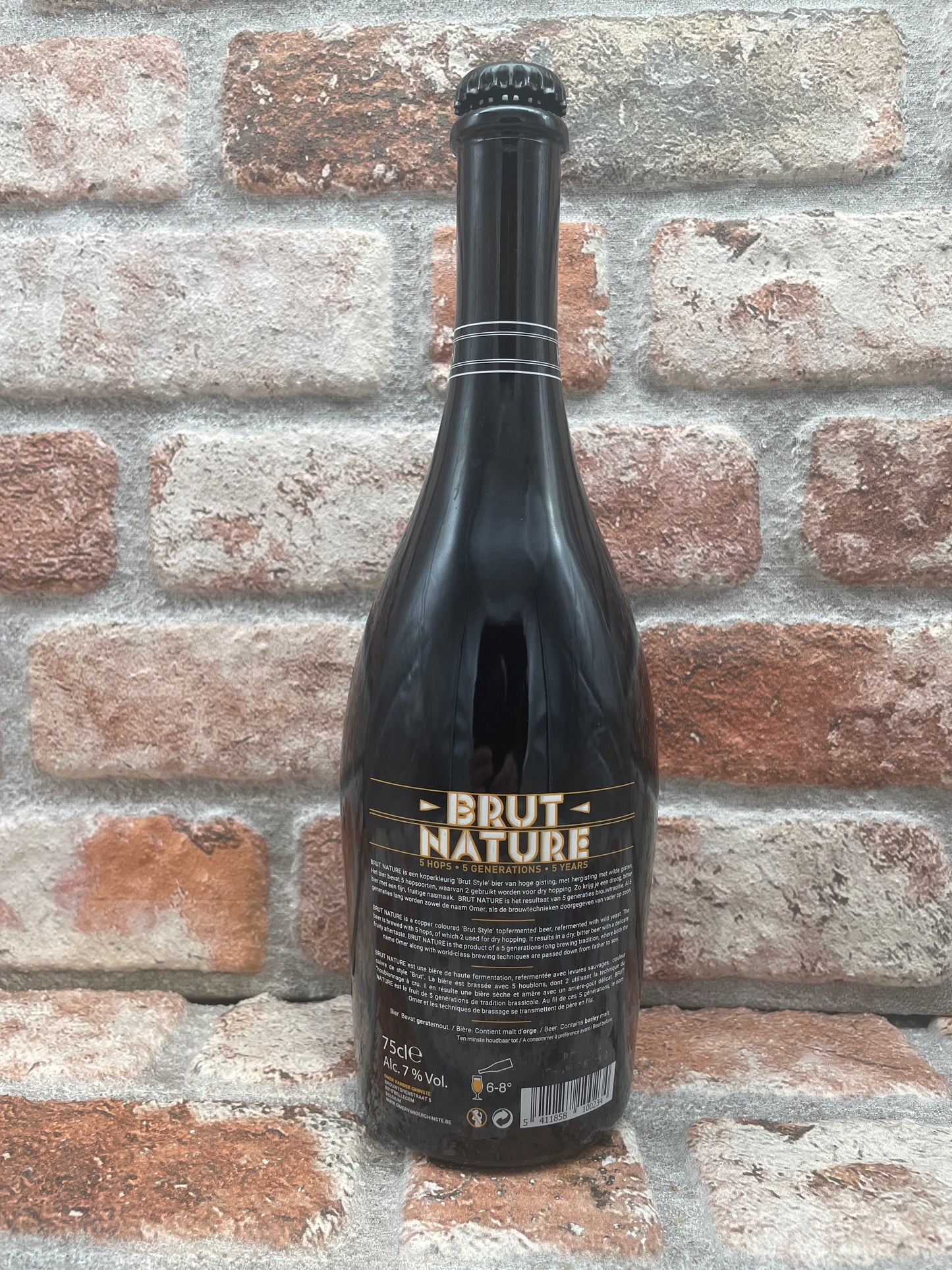 Omer Brut Nature 2021 Champagnebier - 75 CL