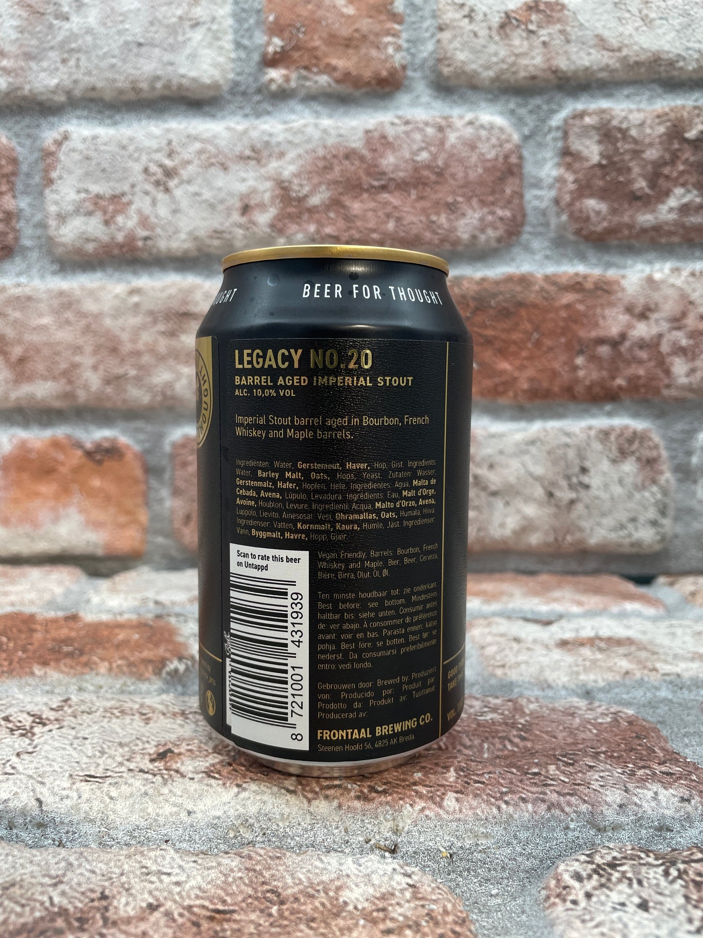 Frontaal Legacy No. 20 Stout - 33 CL