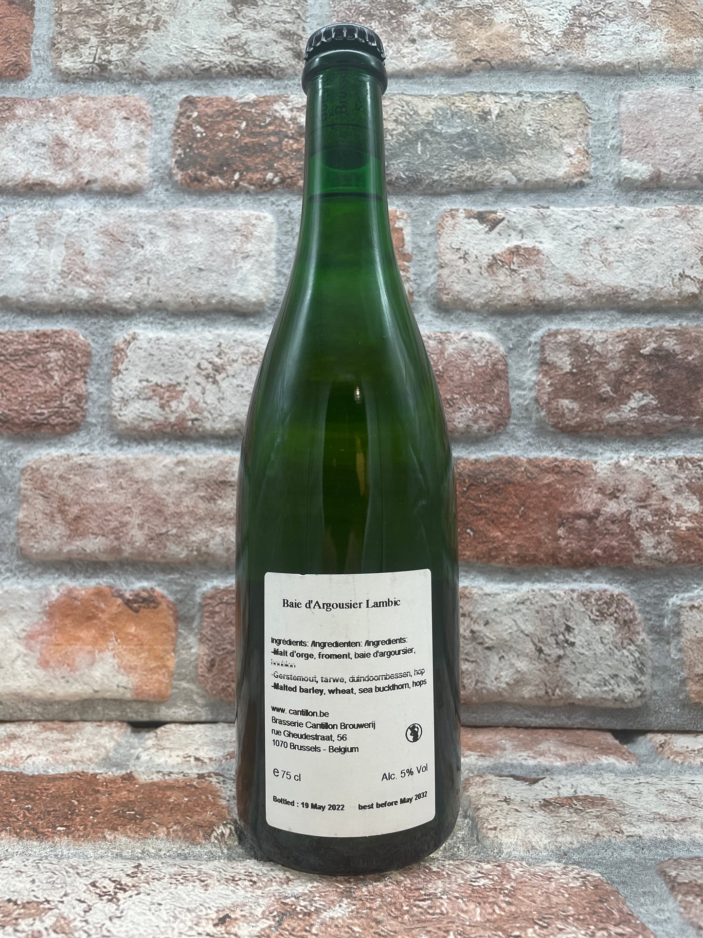 Cantillon Baie D'argousier Lambic 2022 Lambiek/Geuze - 75 CL