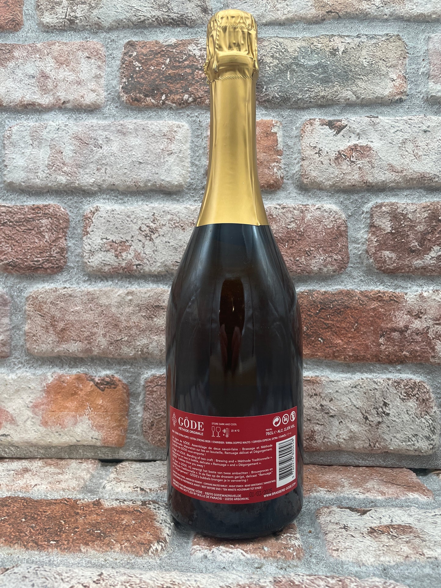 Brasserie Gðde Methode Originale Champagnebier - 75 CL
