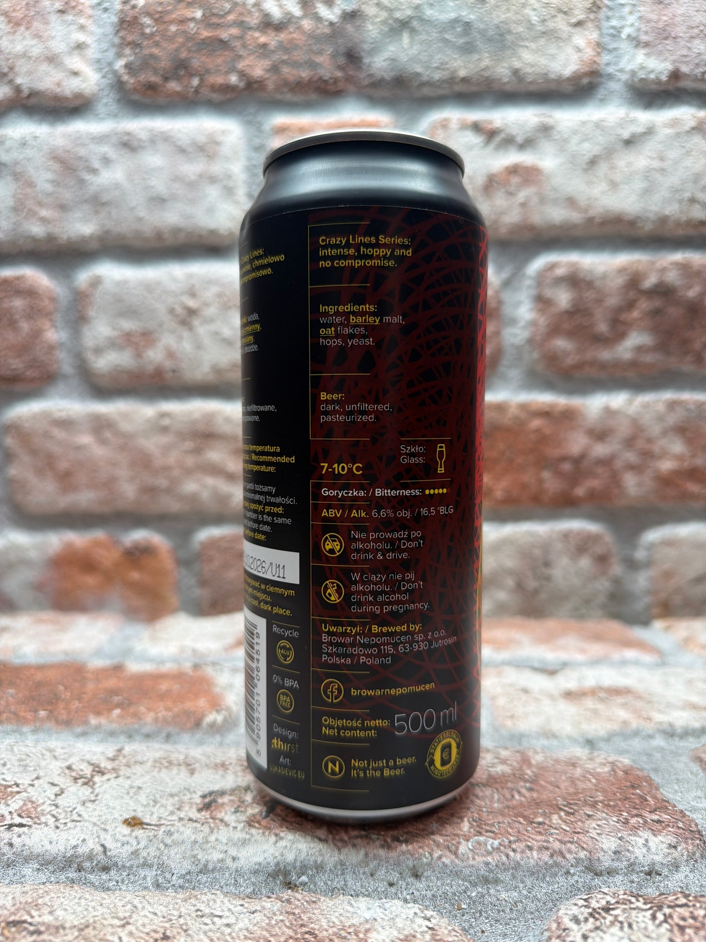 Nepo Crazy LinesSeries: In The Dark IPA - 50 CL